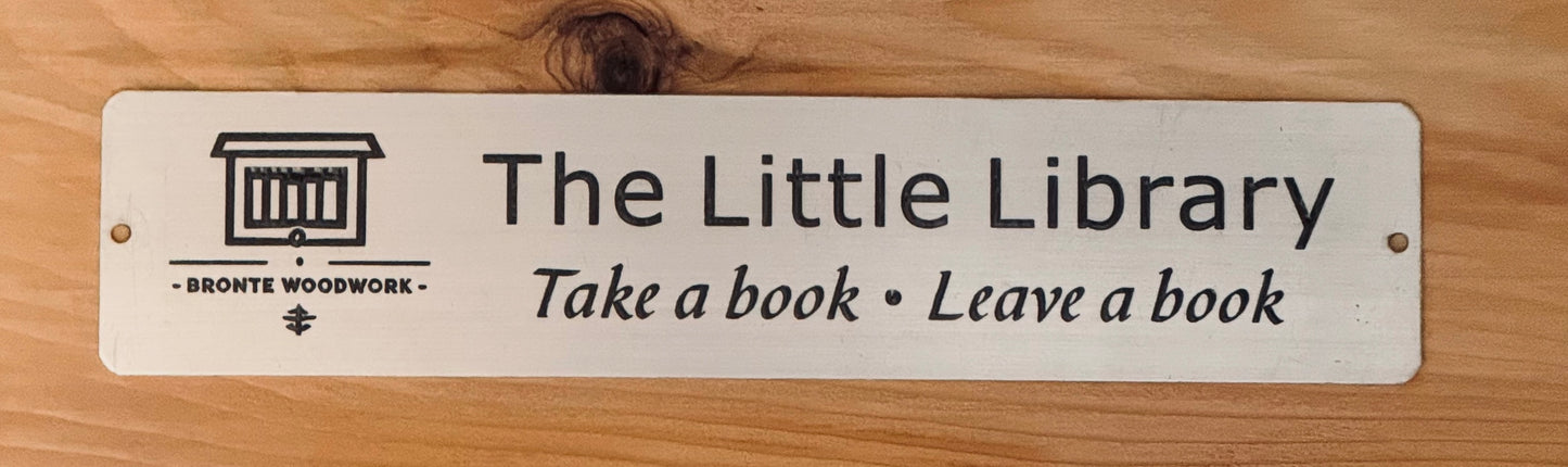 The “Little Free Library” – Handcrafted Book House