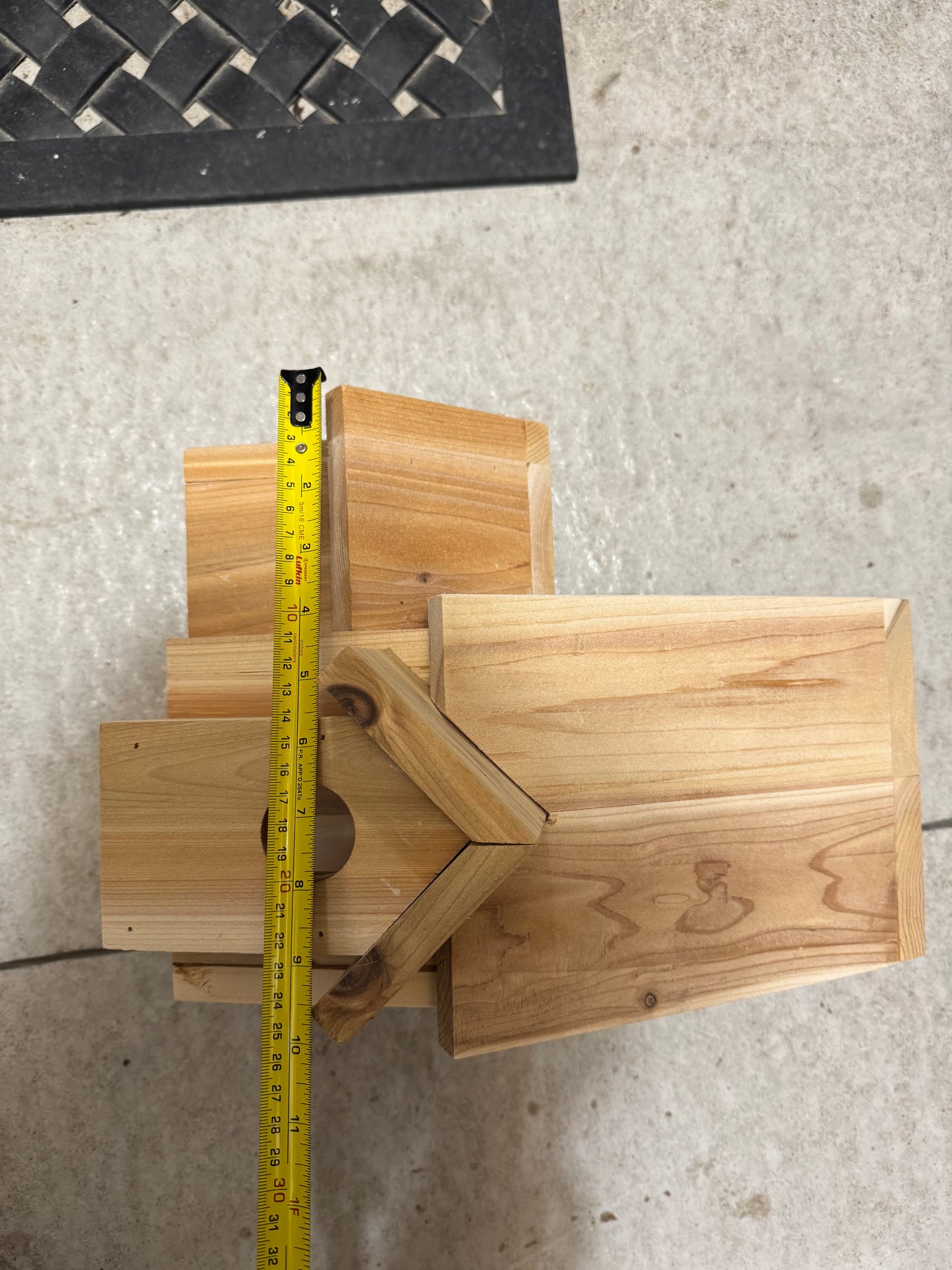 Multi-Unit Cedar Birdhouse – Handcrafted Garden Bird Condo | Made in Oakville 🇨🇦