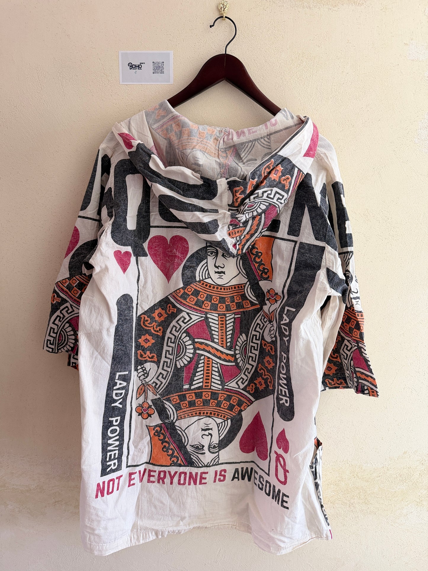 Thailand Vintage Sack Hooded Coat – Mixed Print Collection