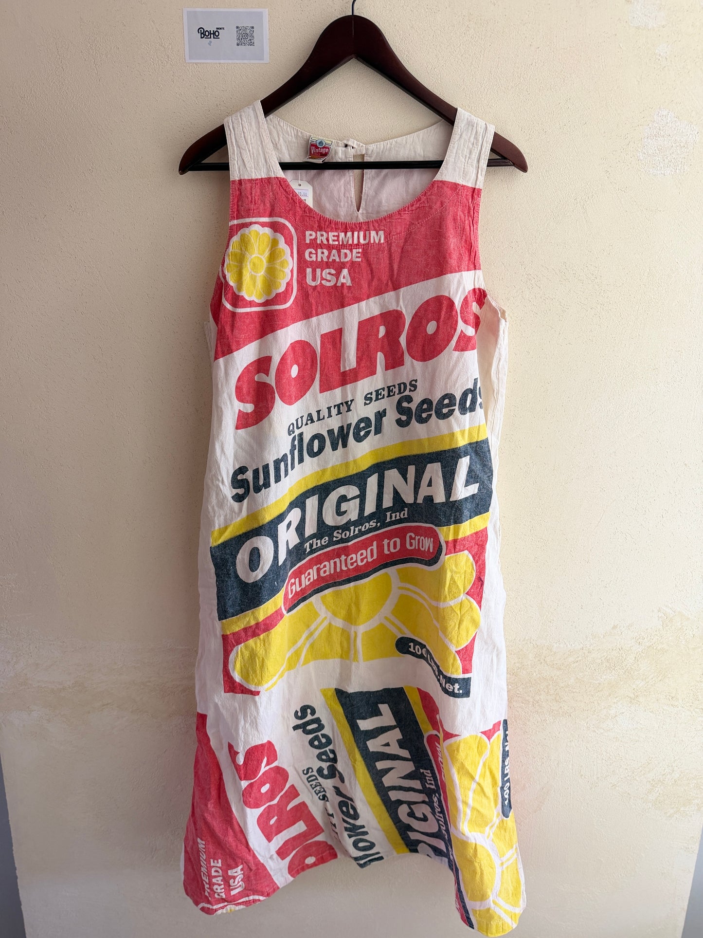 Vintage MIX Graphic Washed Cotton Dress