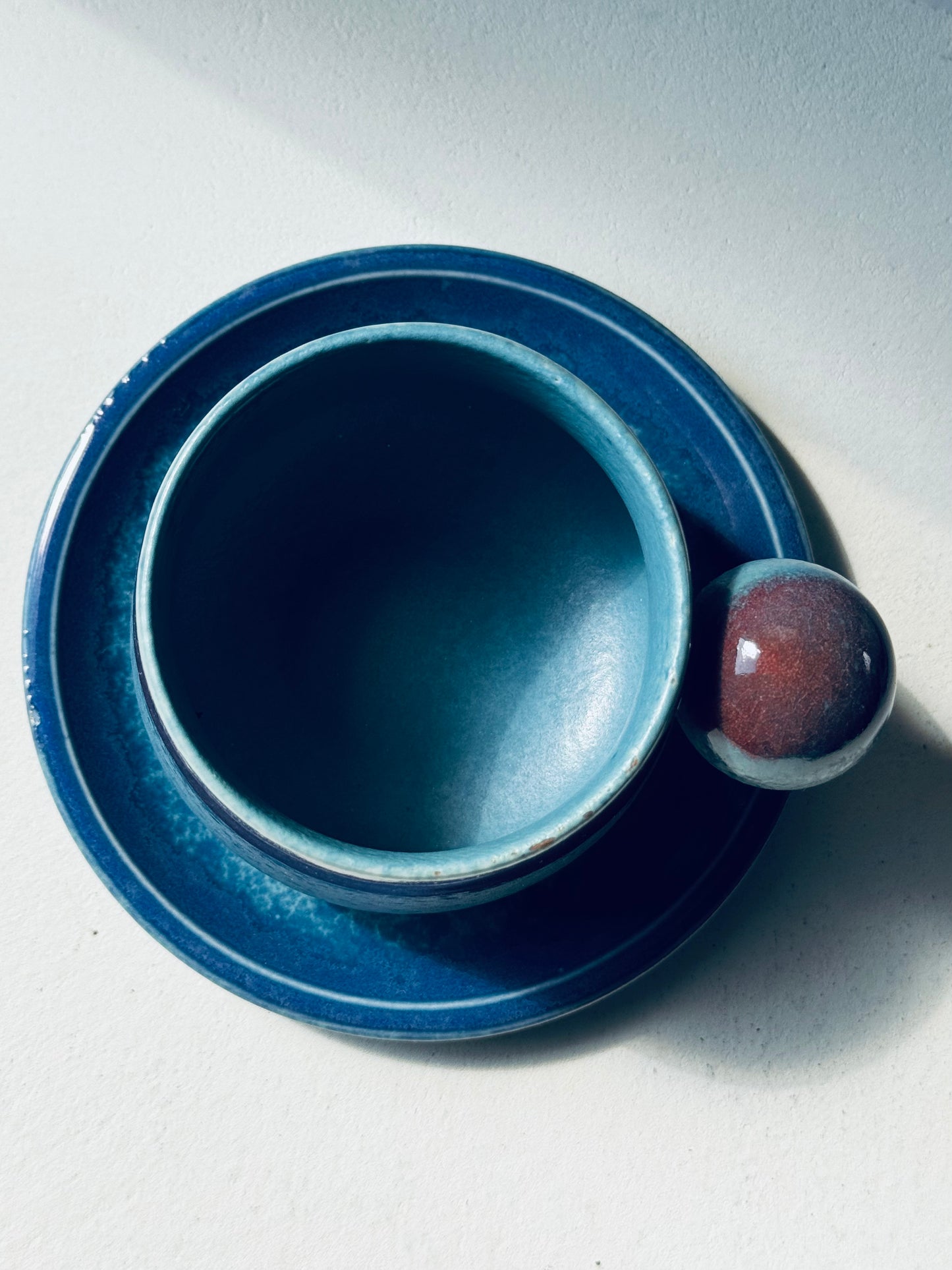 Orbit Series – Ceramic Mug + Saucer | BoHo Bronte Exclusive