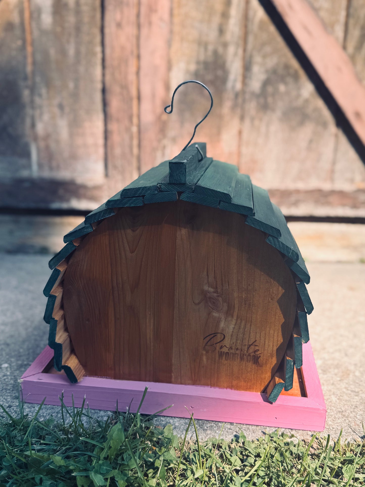 The “Fairy Pod Birdhouse” – Rose Cottage Edition