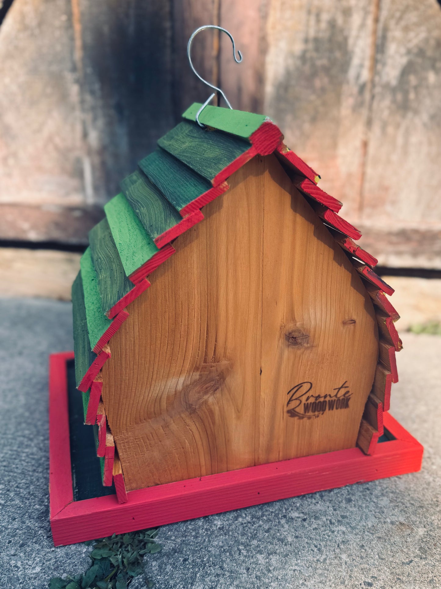 🏡 The “Fairy Peak Birdhouse” – Evergreen Cottage Edition