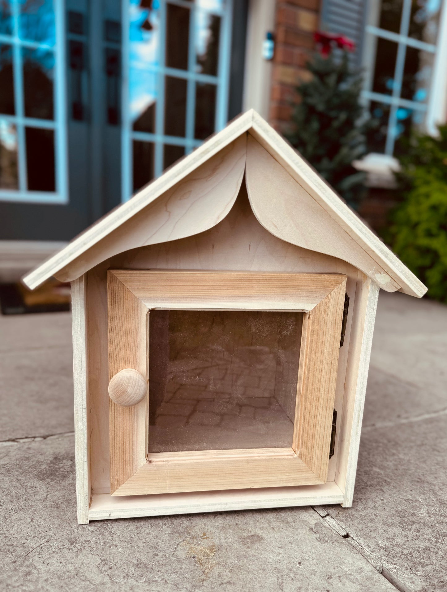 The “Little Free Library” – Handcrafted Book House