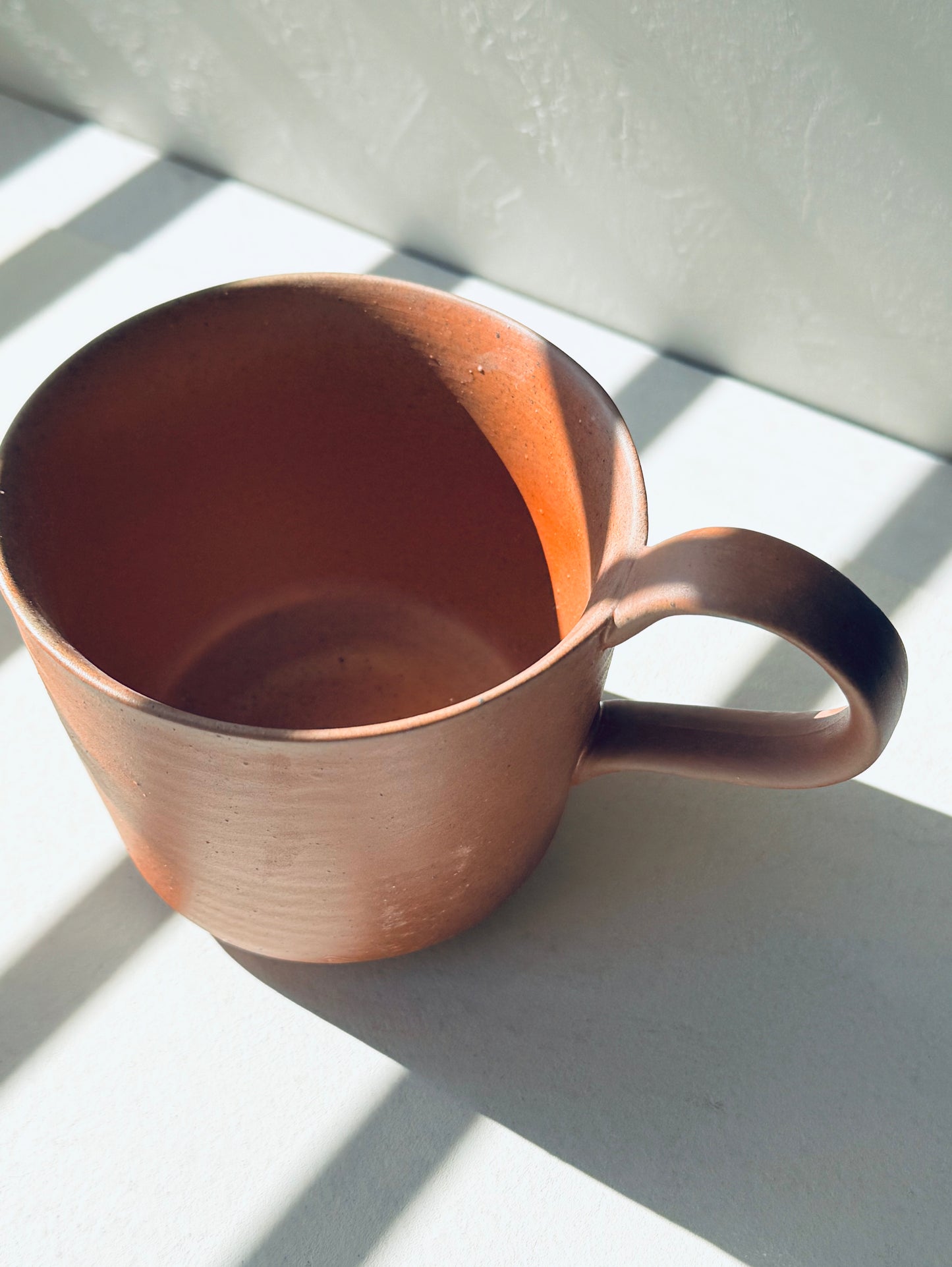 BoHo Bronte Natural Clay Mug – Terracotta Edition