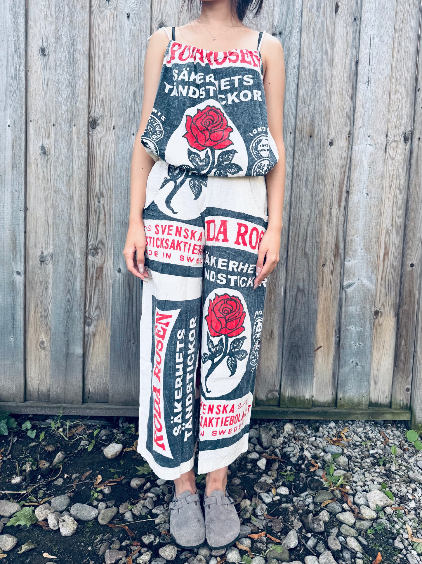Red Rose Matchbox Cami Top