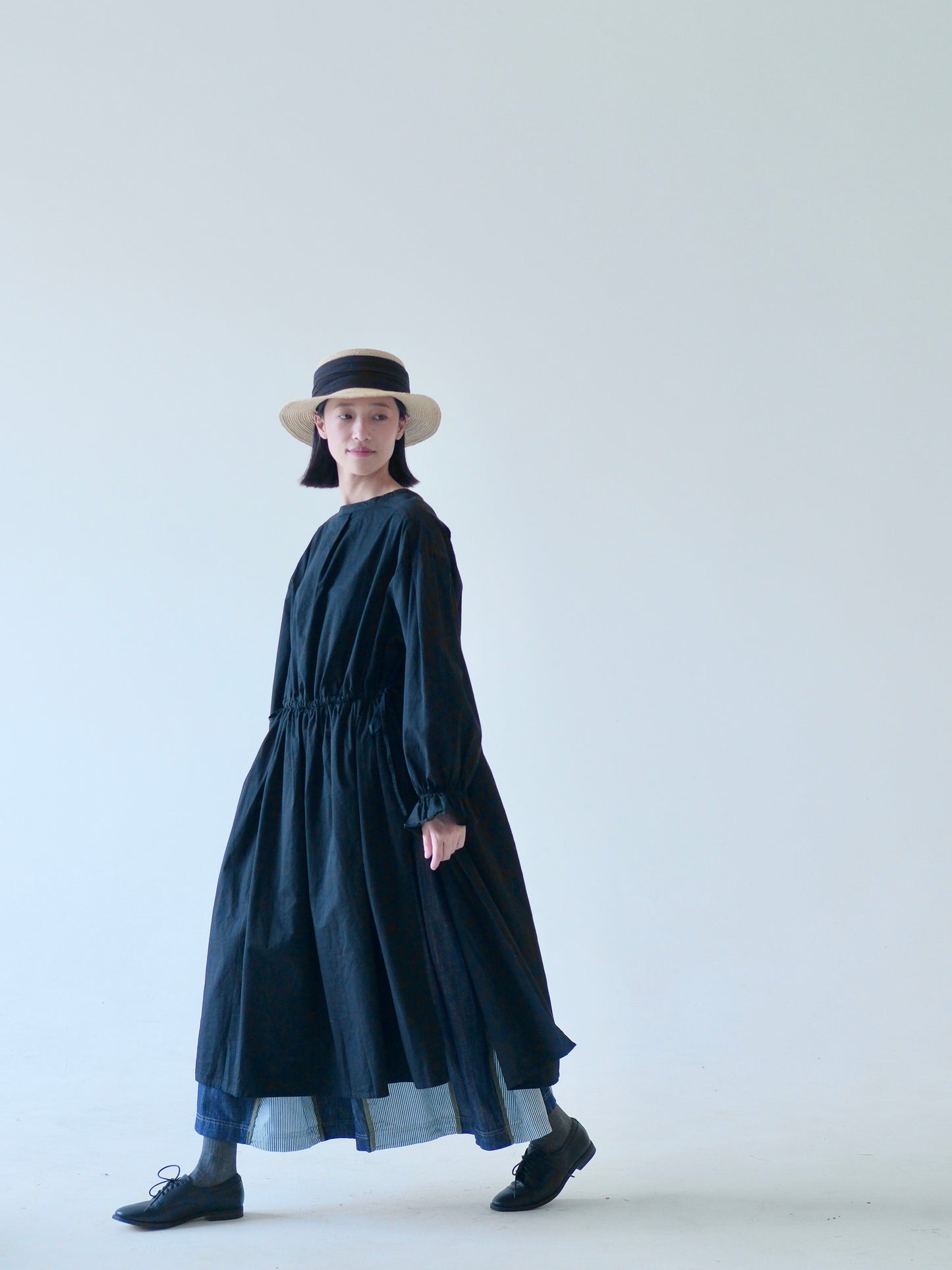 Relaxed Fit Navy Dress