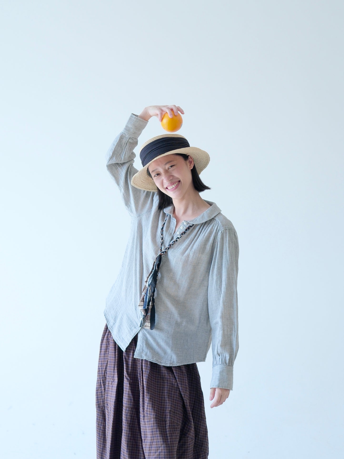 Soft Cotton Blouse – Made in Japan