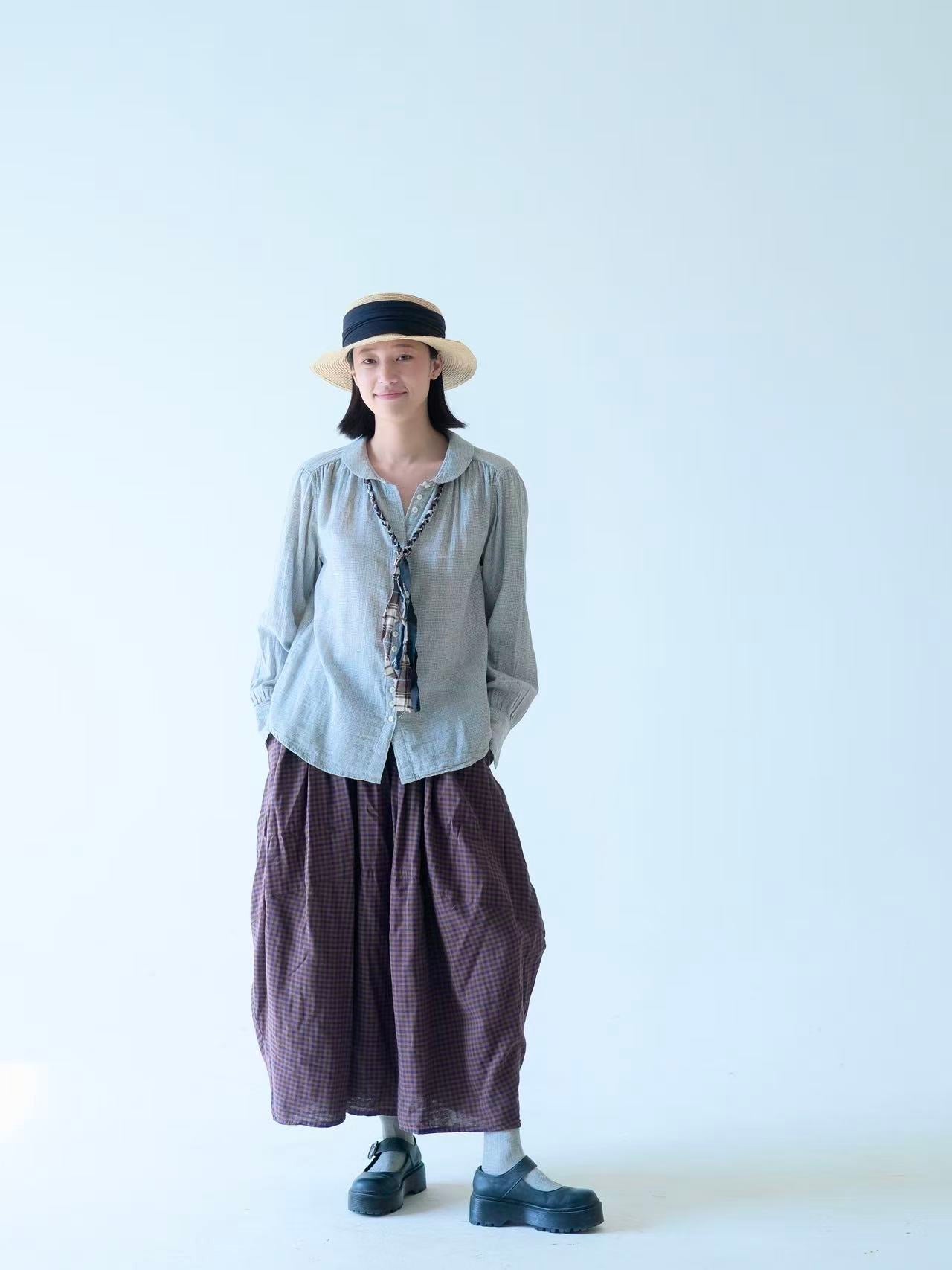 Soft Cotton Blouse – Made in Japan