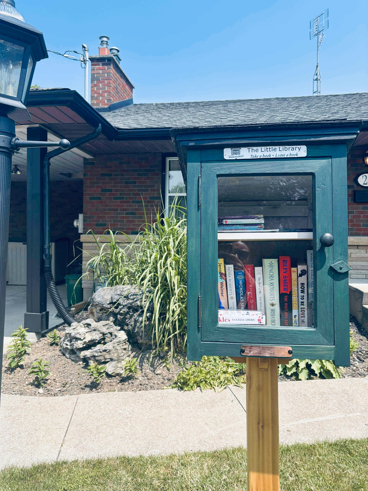2-Tier Little Free Library — Bronte Woodwork Collection