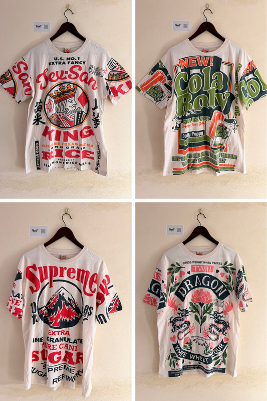 Vintage Graphic Oversized Tee – L/XL