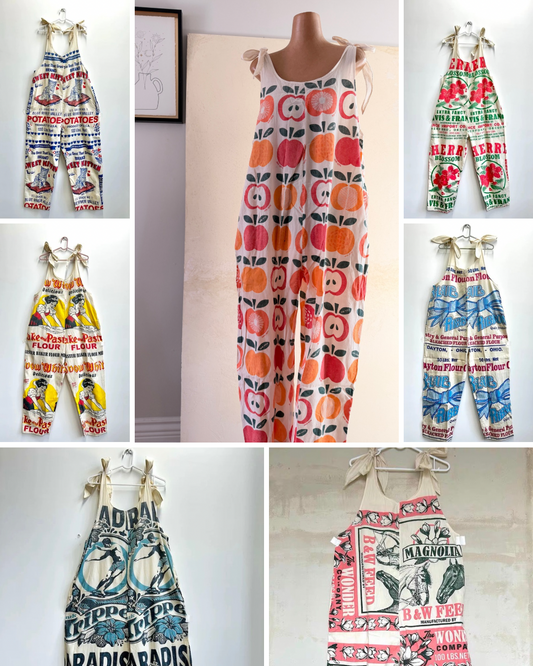 Vintage Thai Cotton Jumpsuit