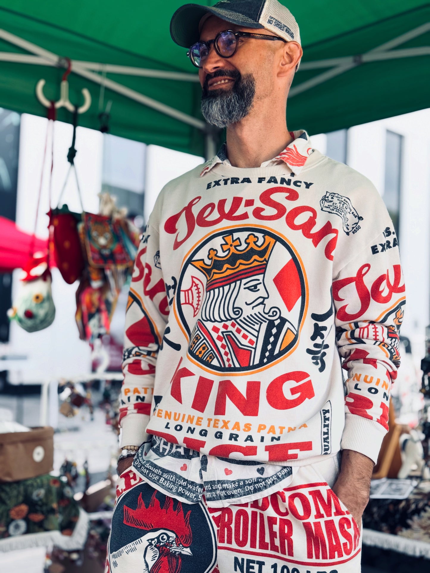 Thailand Sack Edit – “King” Graphic Sweatshirt