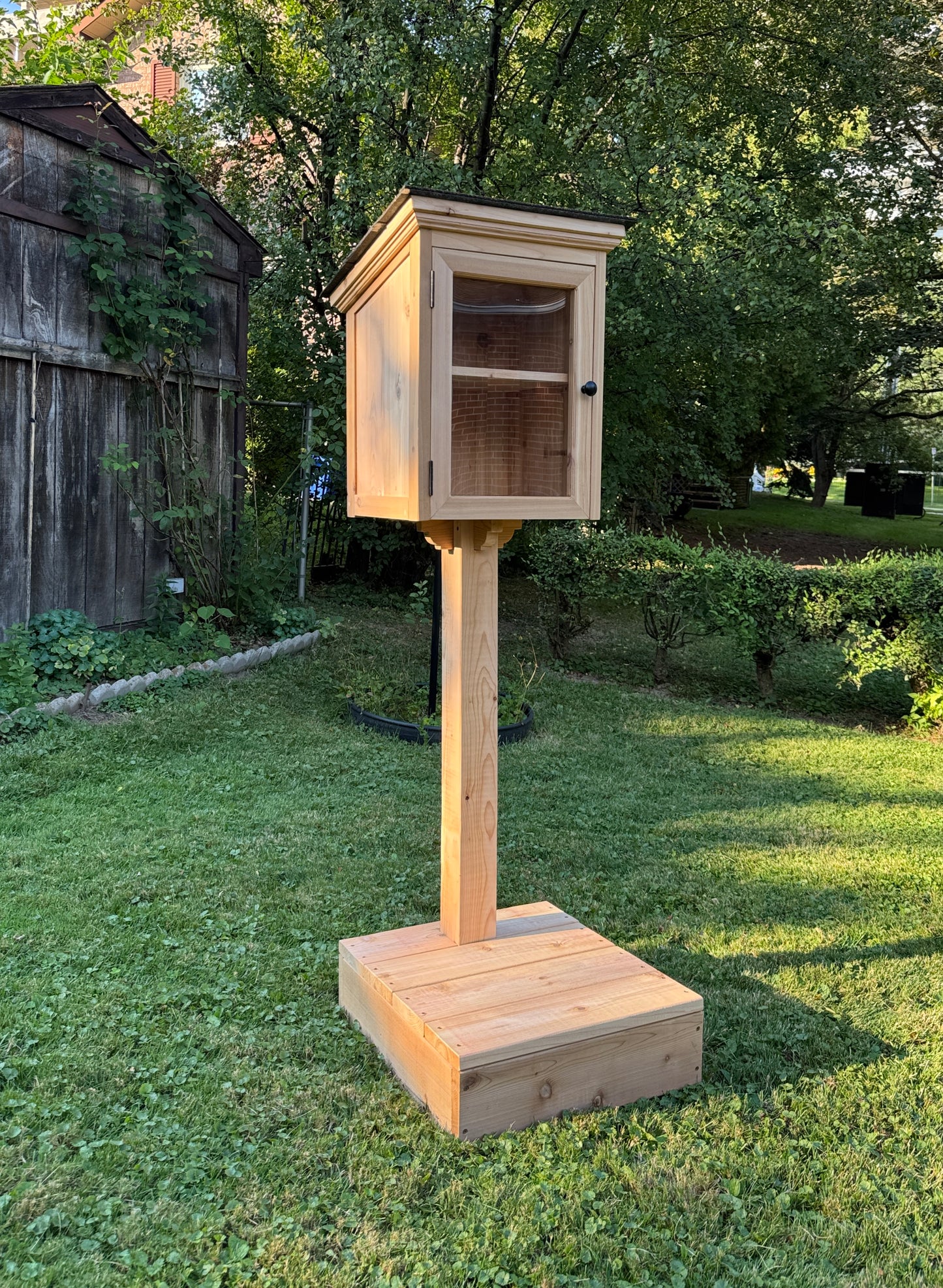 2-Tier Little Free Library — Bronte Woodwork Collection
