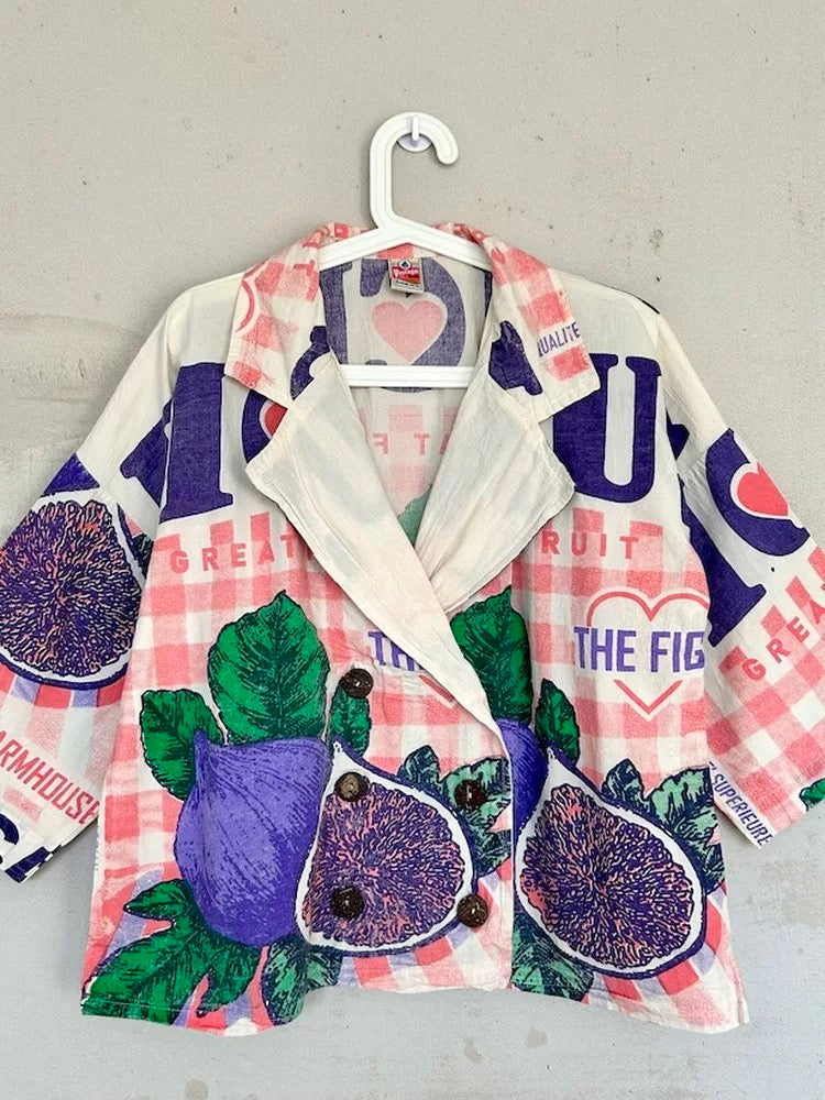 Thailand Vintage Sack Jacket – Heritage Feed Print Collection