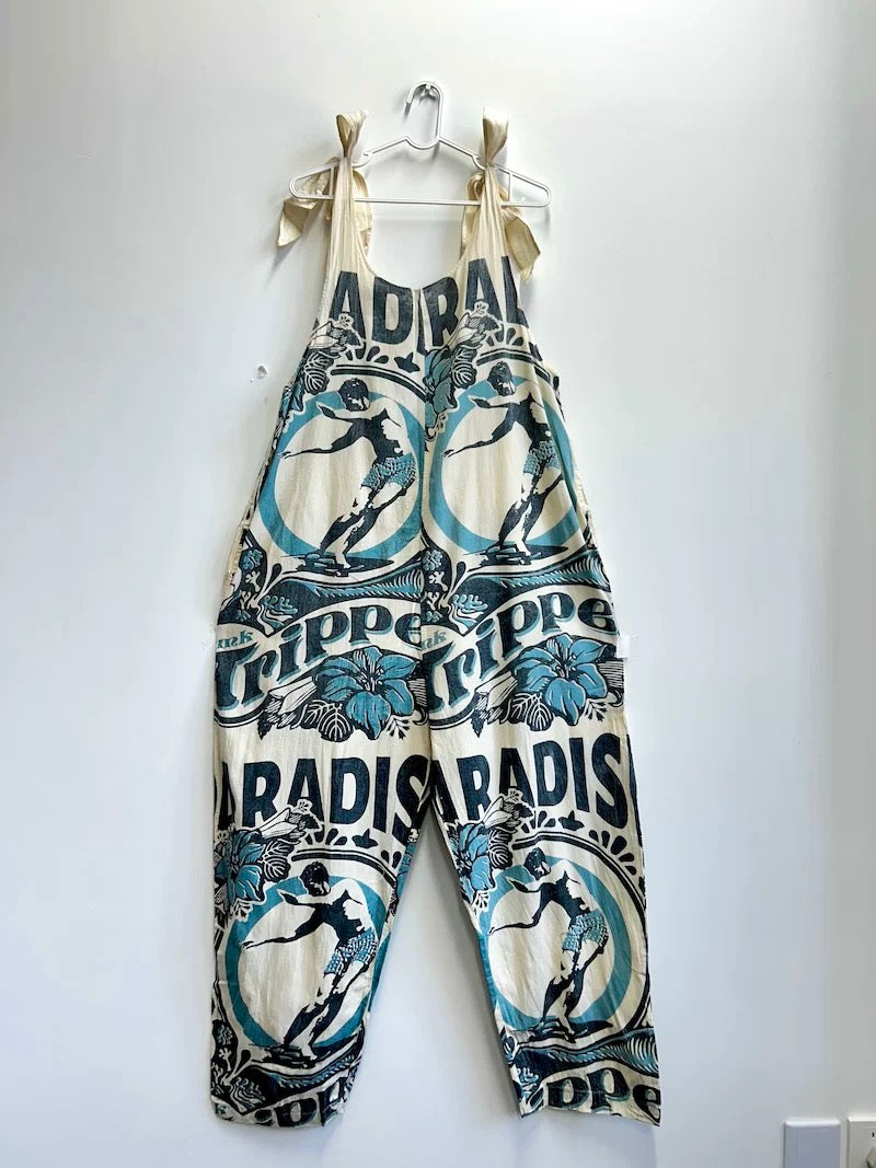 Vintage Thai Cotton Jumpsuit