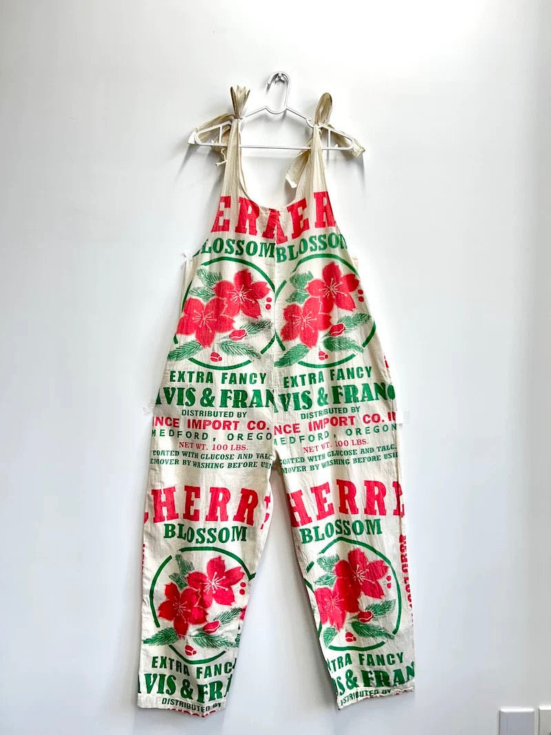 Vintage Thai Cotton Jumpsuit