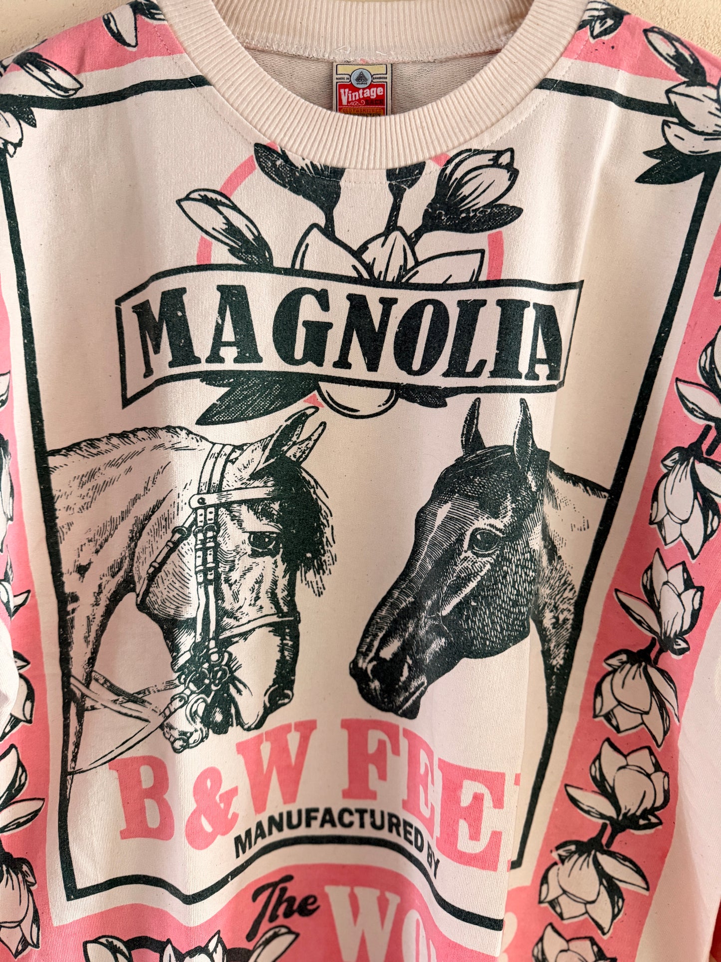 Our Most Popular Vintage Graphic Sweatshirt | Thailand Made | Magnolia, King, Figs, Kitten, Lemon Prints