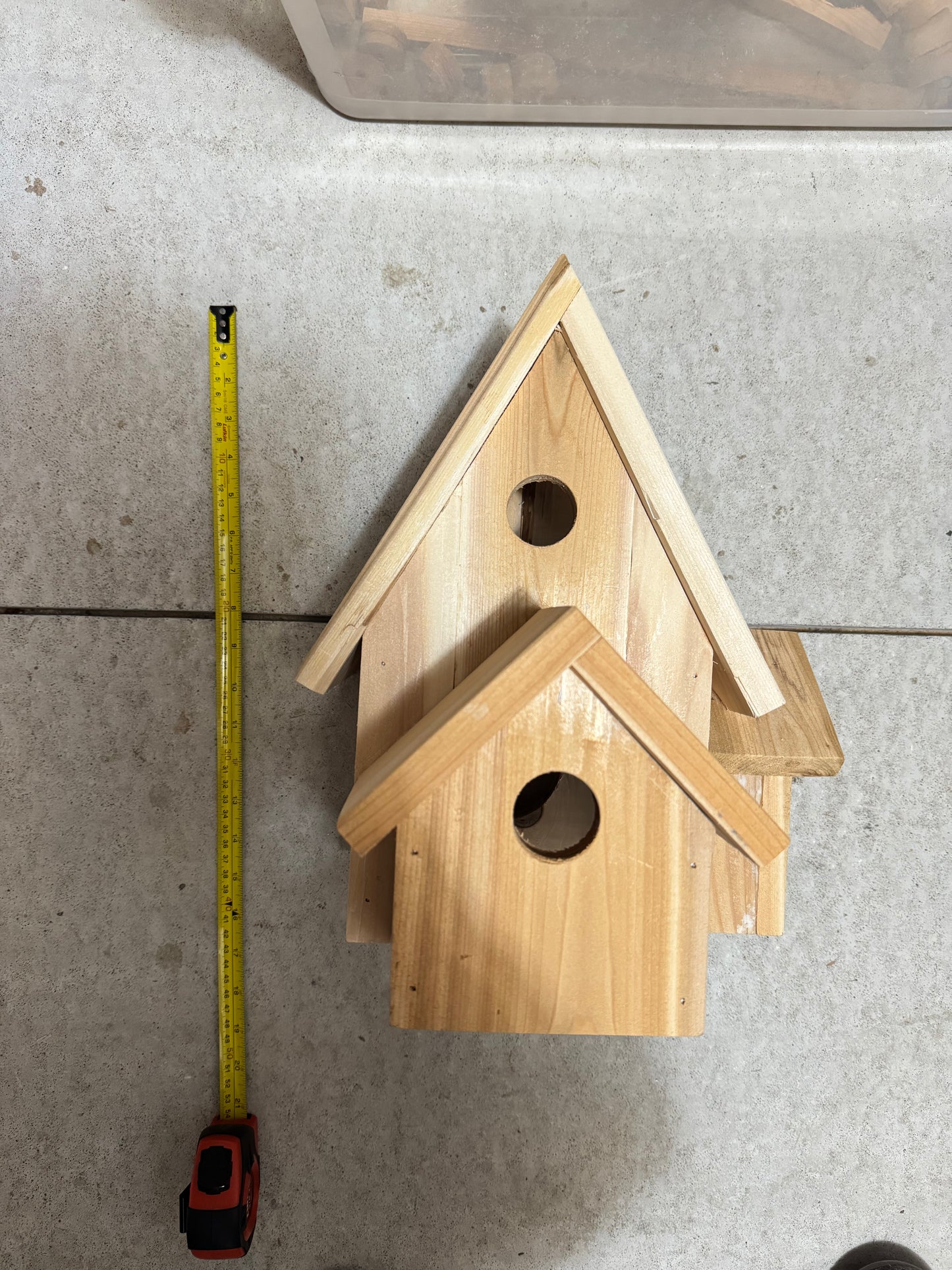 Multi-Unit Cedar Birdhouse – Handcrafted Garden Bird Condo | Made in Oakville 🇨🇦
