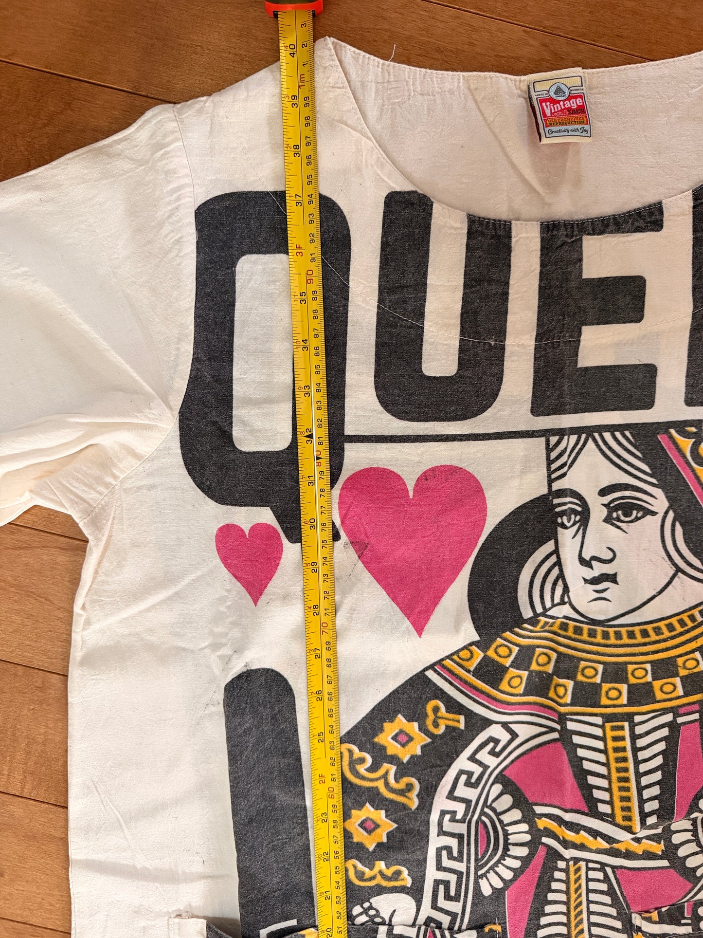 Queen Graphic Cotton Dress – Washed Cotton Thailand | BoHo Bronte