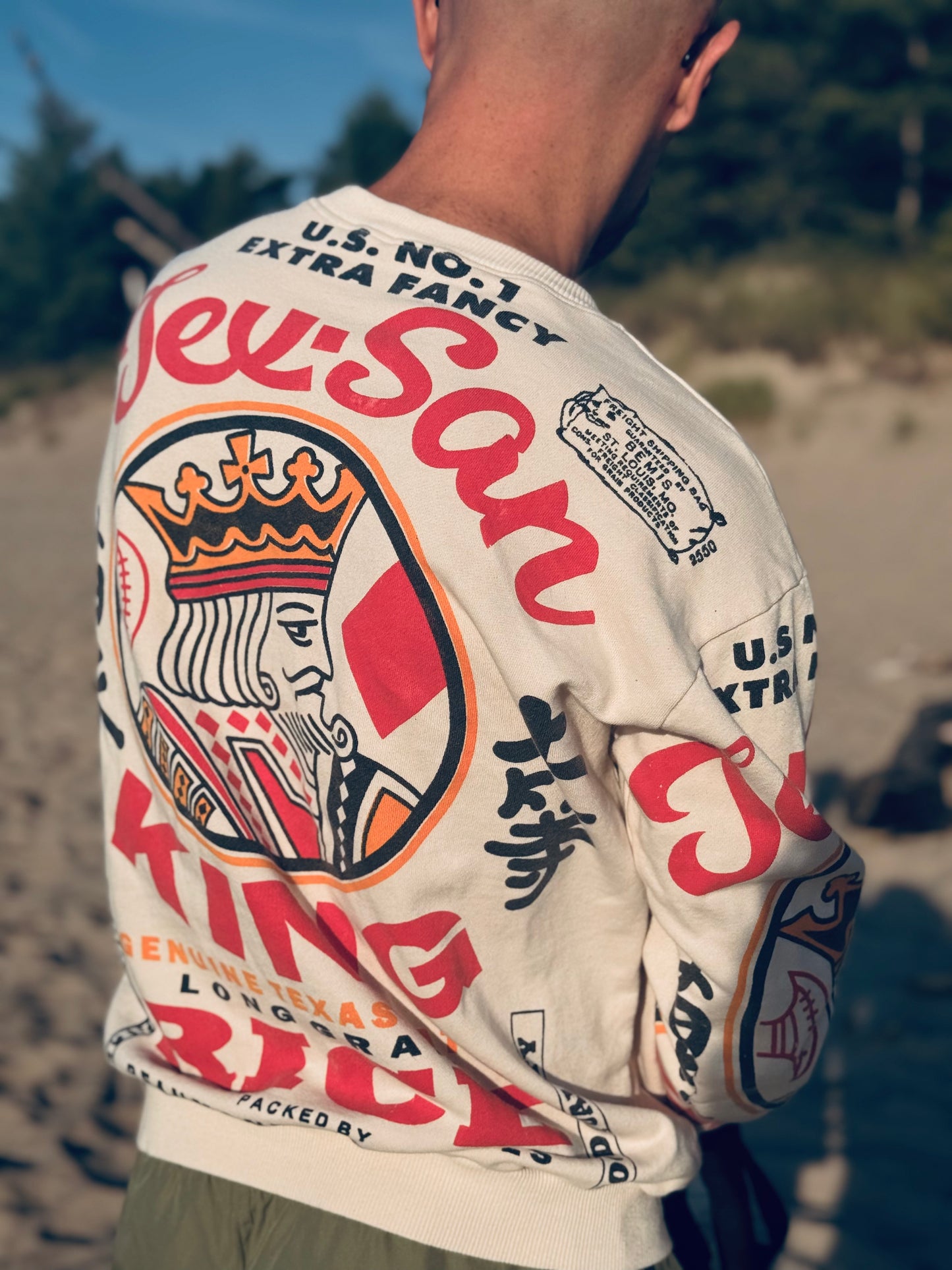 Thailand Sack Edit – “King” Graphic Sweatshirt