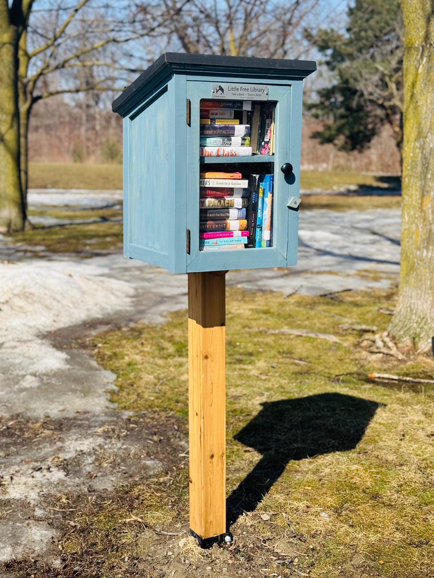 2-Tier Little Free Library — Bronte Woodwork Collection