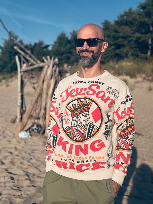 Thailand Sack Edit – “King” Graphic Sweatshirt
