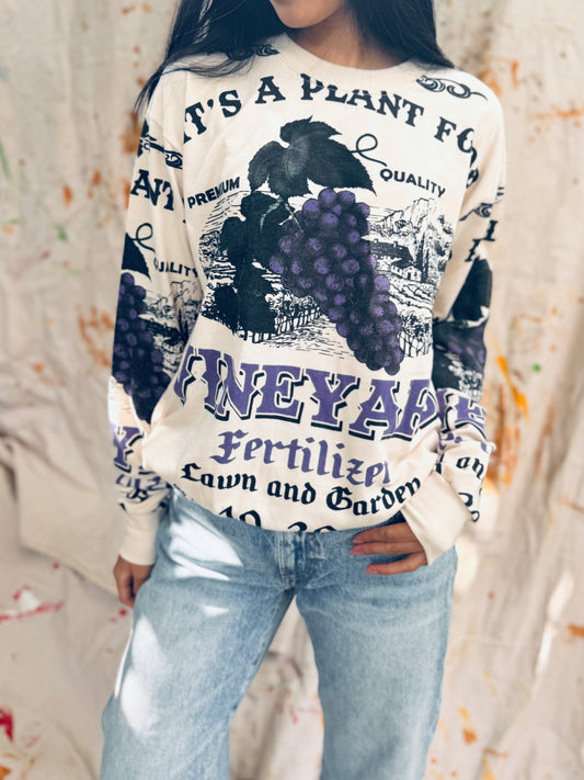 Thailand Sack Edit – “Vineyard” Graphic Sweatshirt