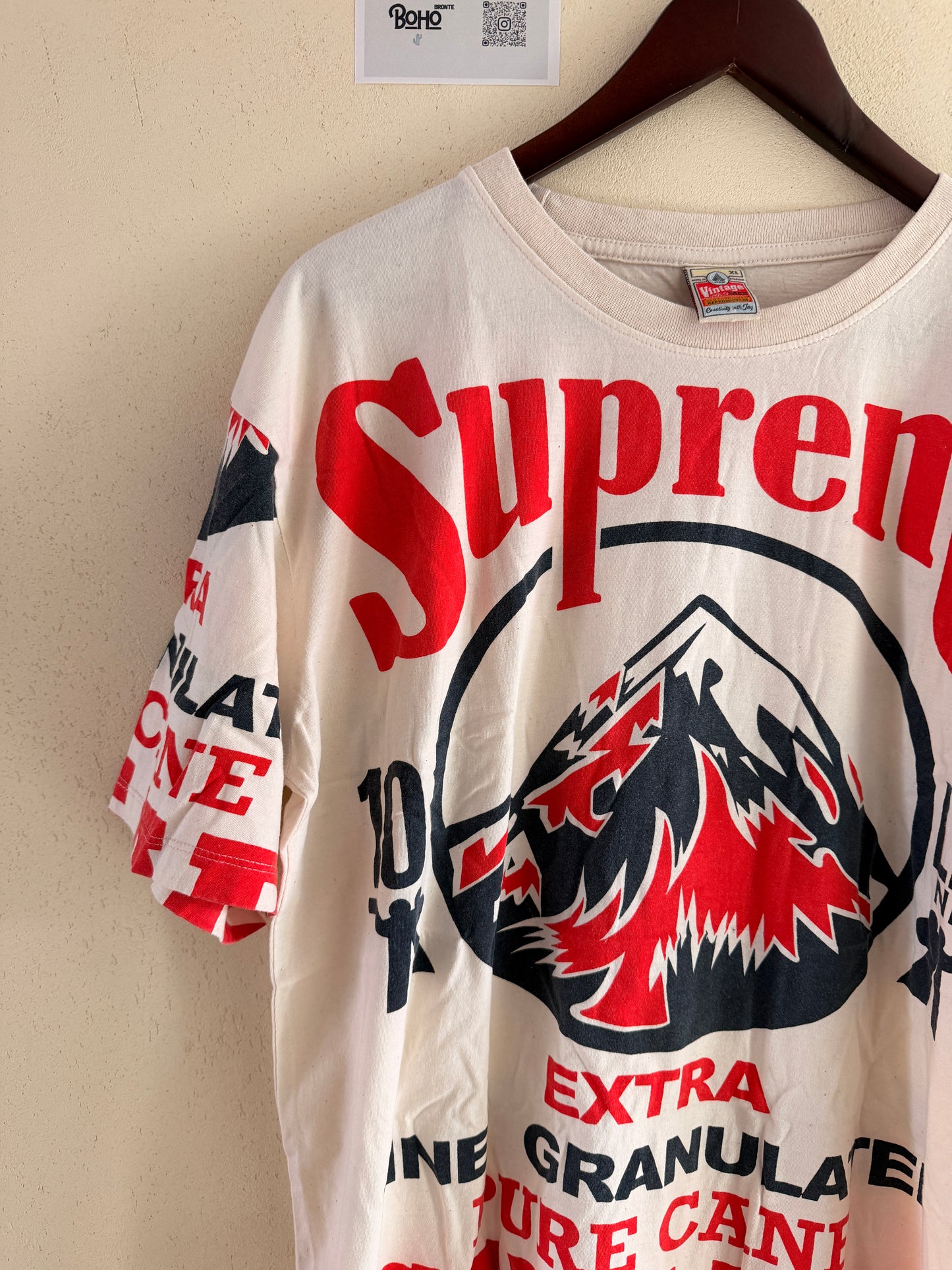 Vintage Graphic Oversized Tee – L/XL
