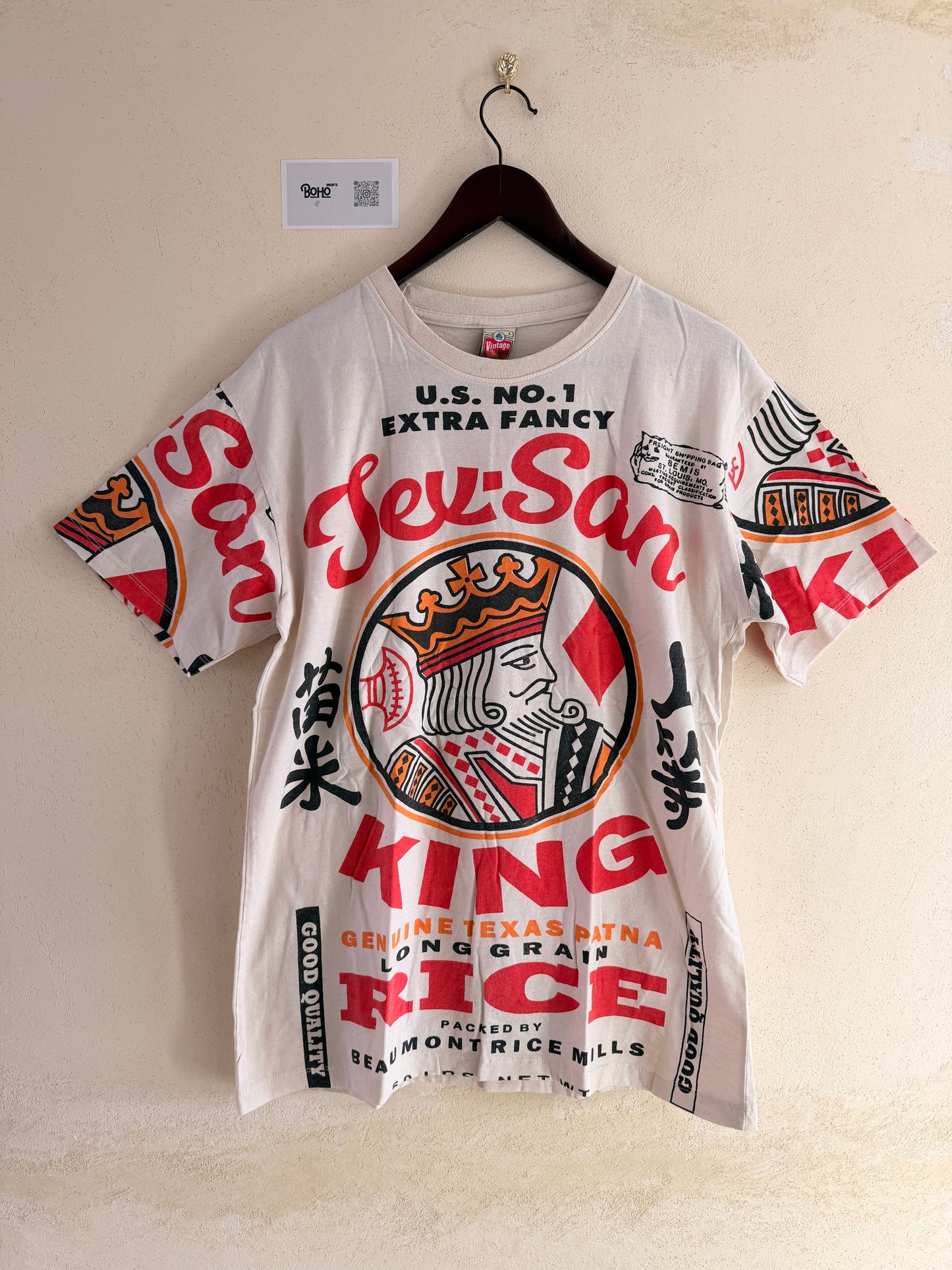 Vintage Graphic Oversized Tee – L/XL