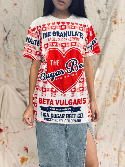 Vintage Retro Graphic Tee – Sugar Beet & Raggedy Ann Edition
