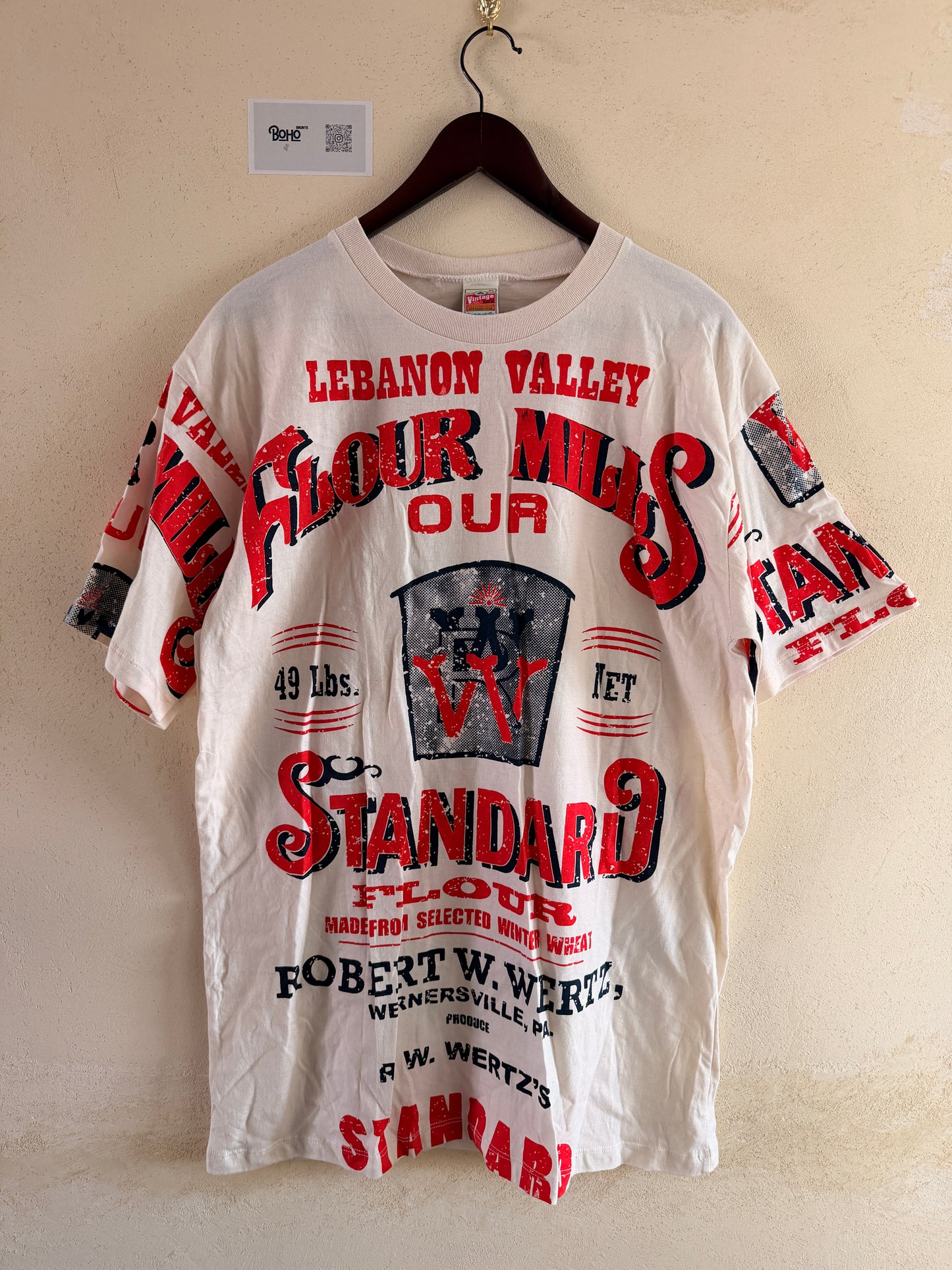 Vintage Graphic Oversized Tee – L/XL