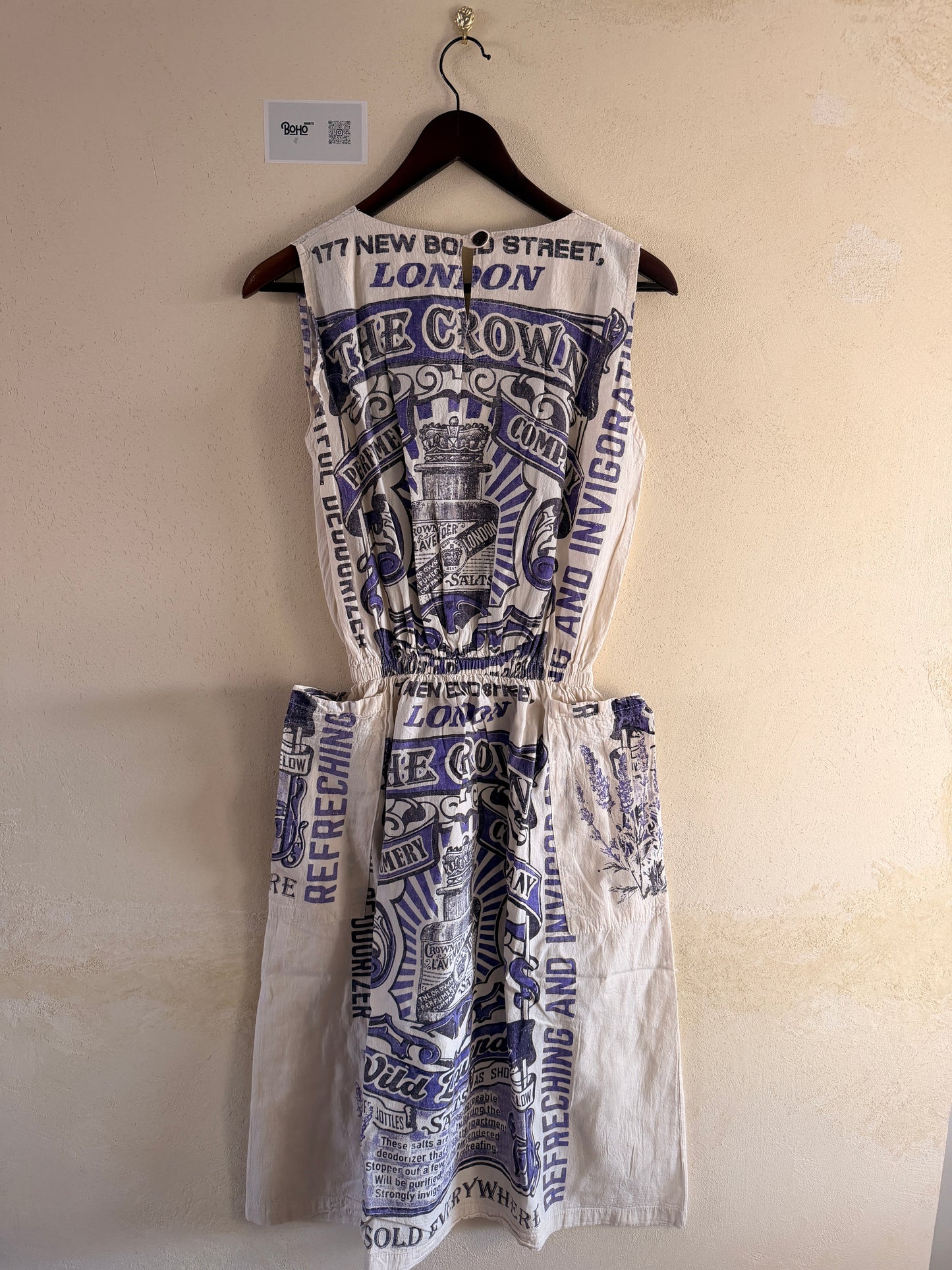 Vintage Style Sack Dress – Oversized Cotton  Dress