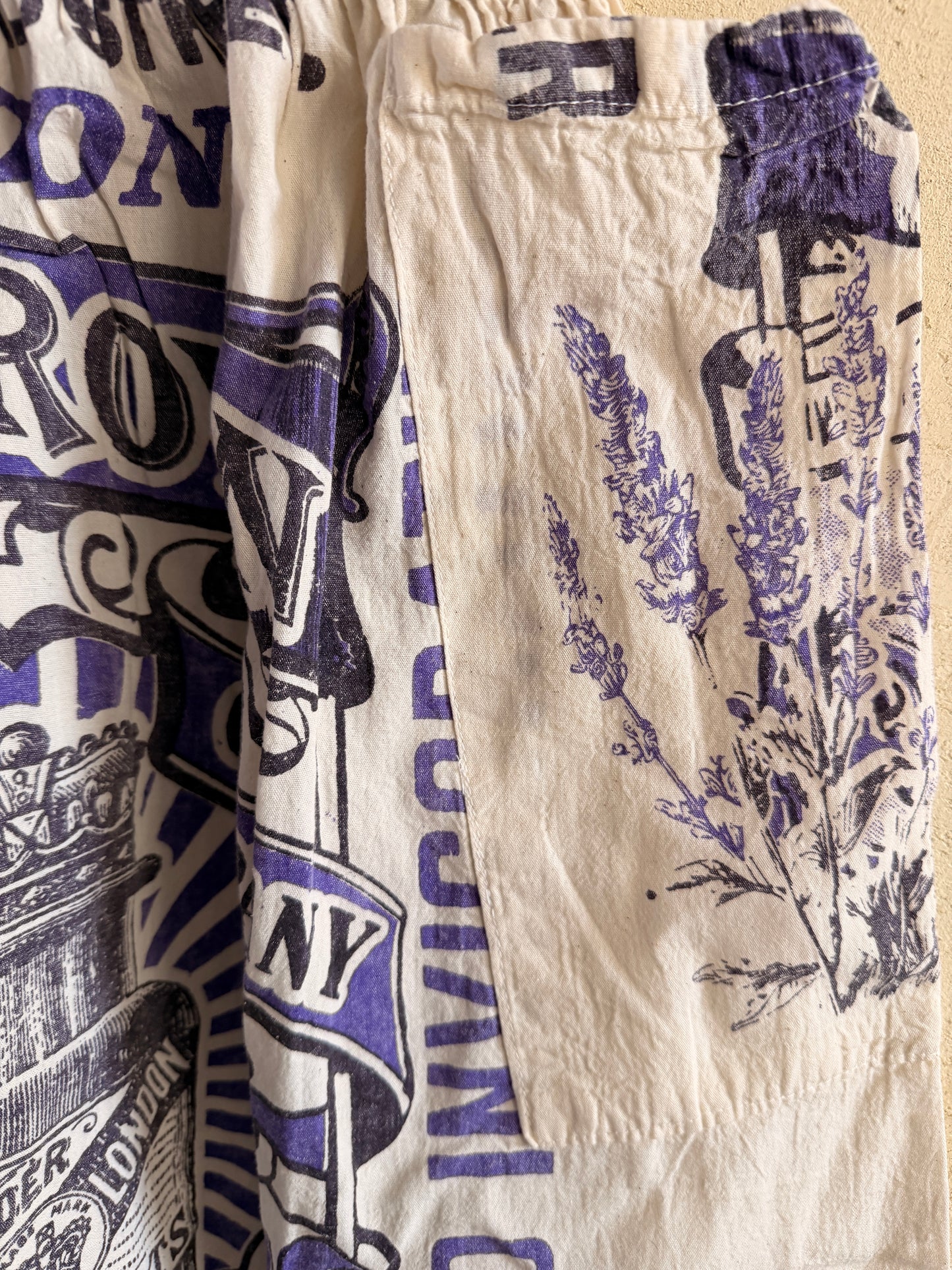 Vintage Style Sack Dress – Oversized Cotton  Dress