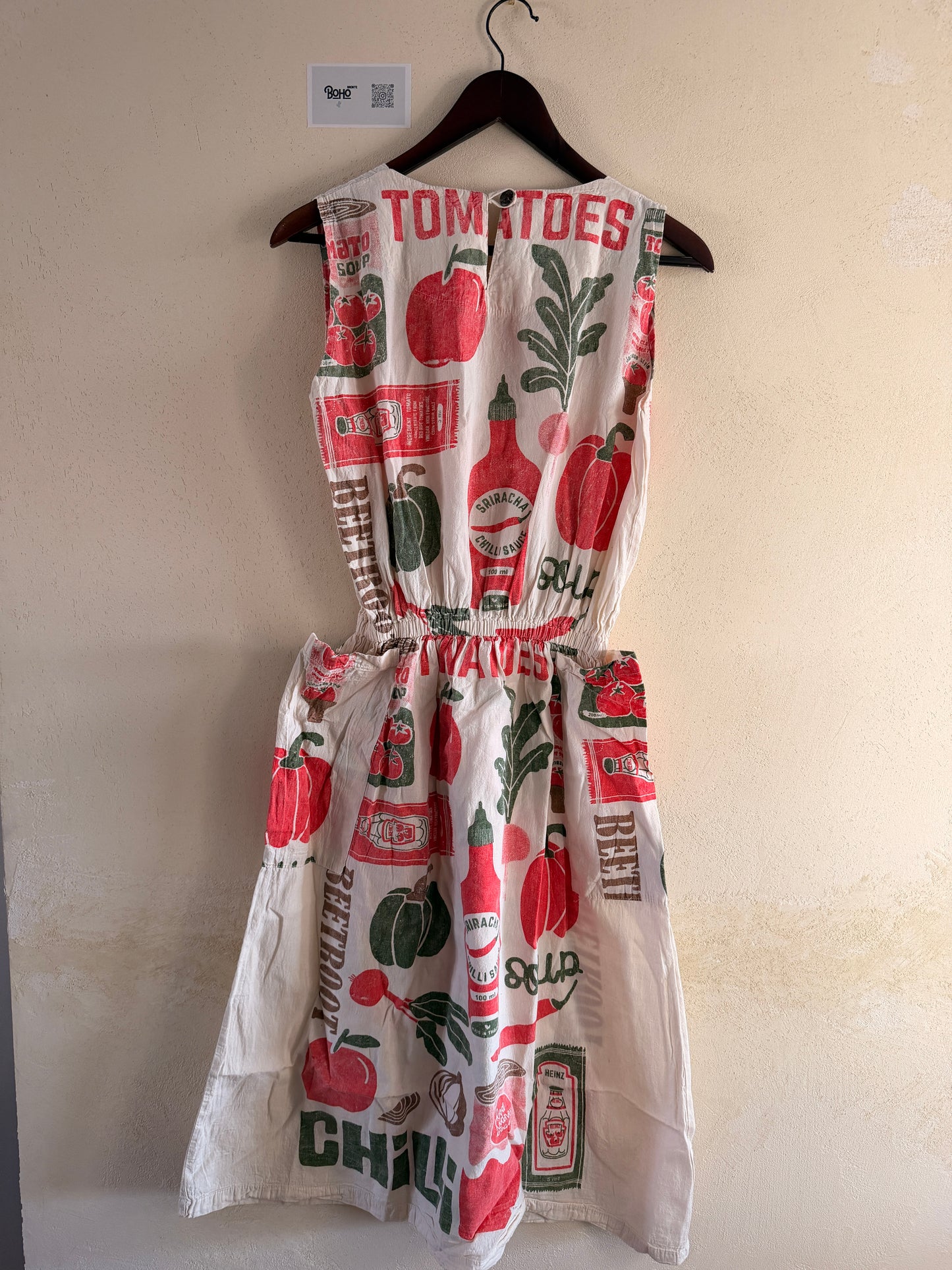 Vintage Style Sack Dress – Oversized Cotton  Dress