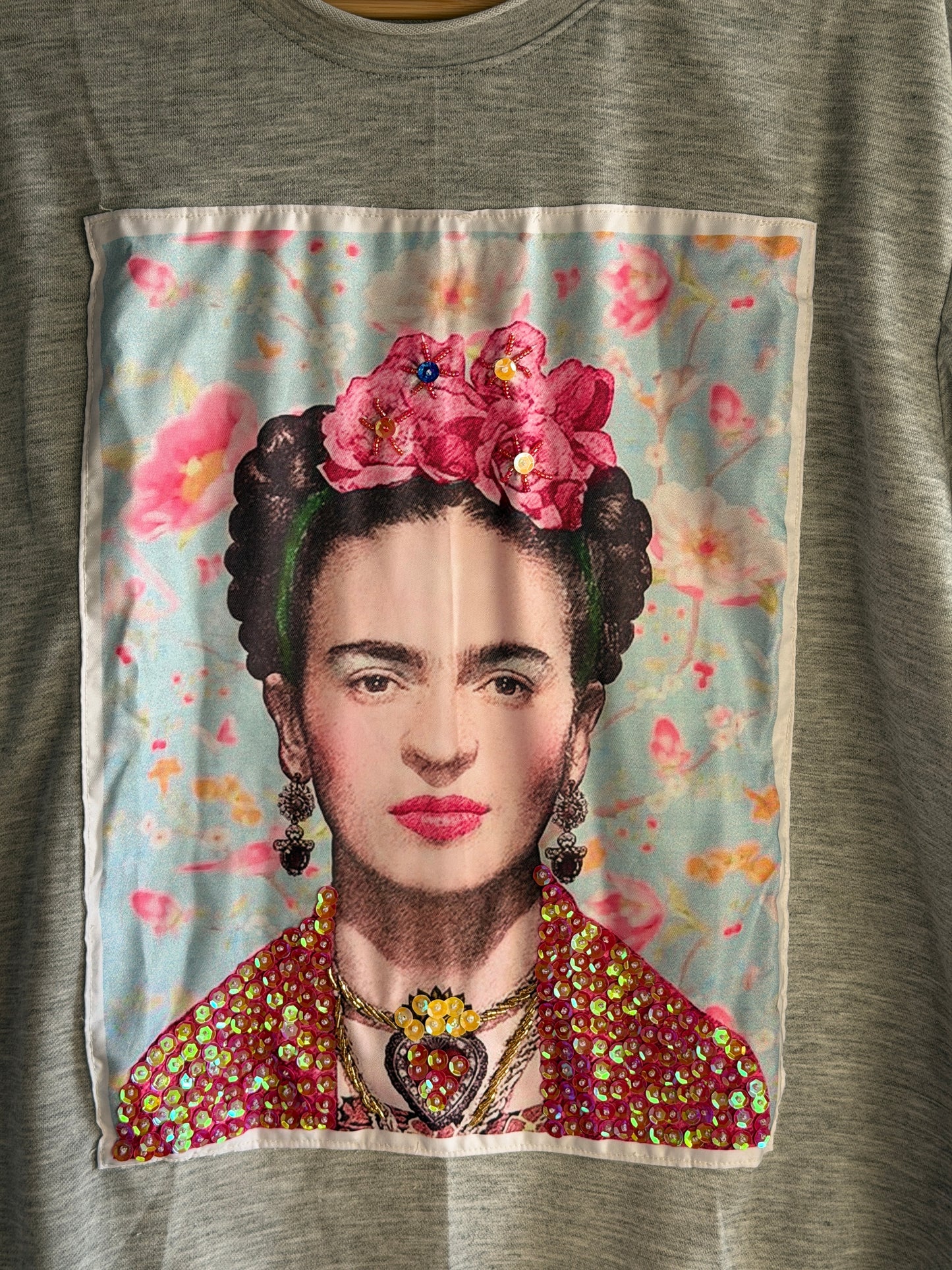 Hand Embroidered Sweatshirt – Artisan Graphic Pullover | Lightweight Cotton Blend | Made in Thailand