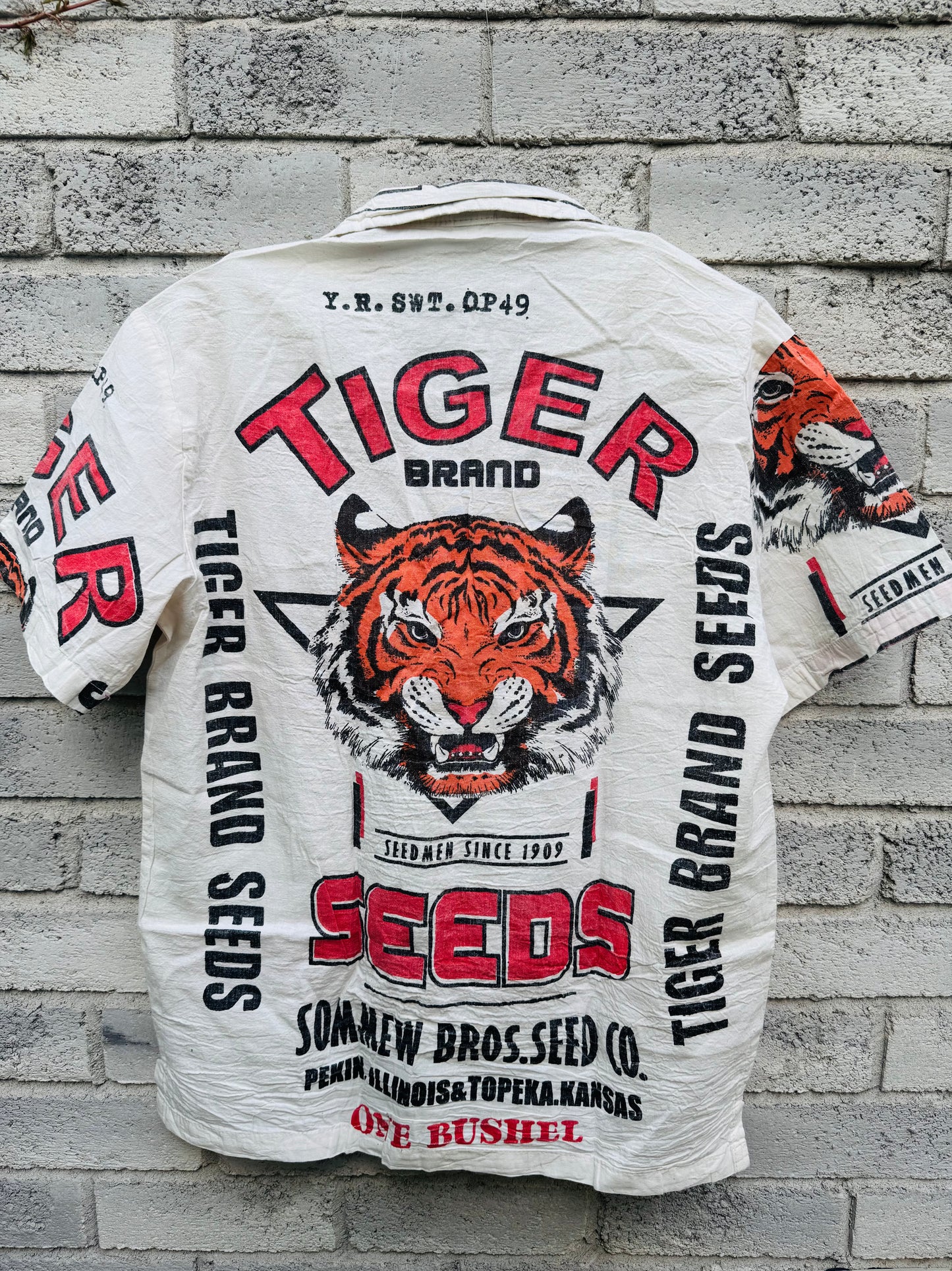 Muti Print Button-Up Shirts