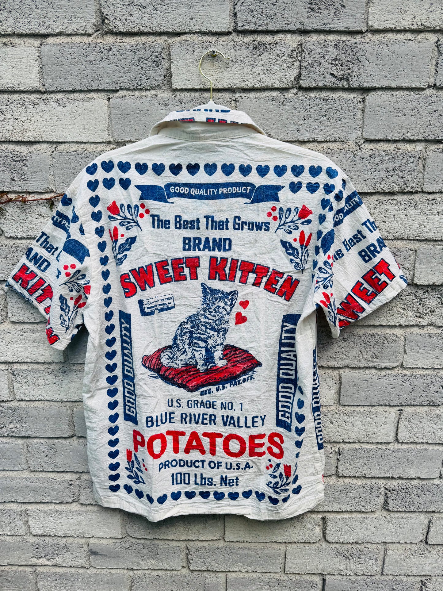 Muti Print Button-Up Shirts