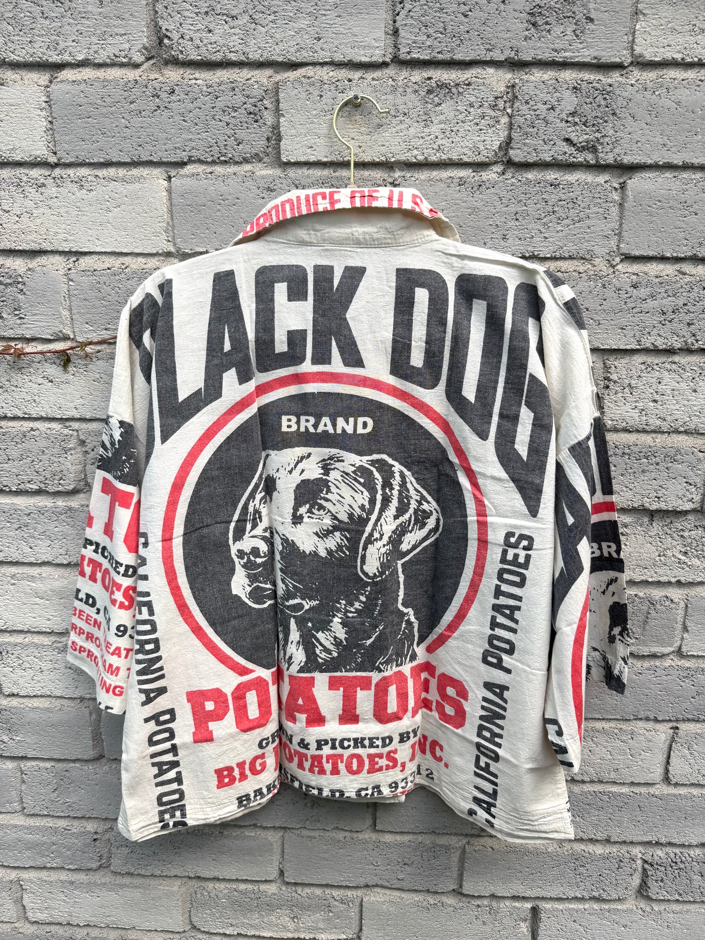 Thailand Vintage Sack Jacket – Heritage Feed Print Collection