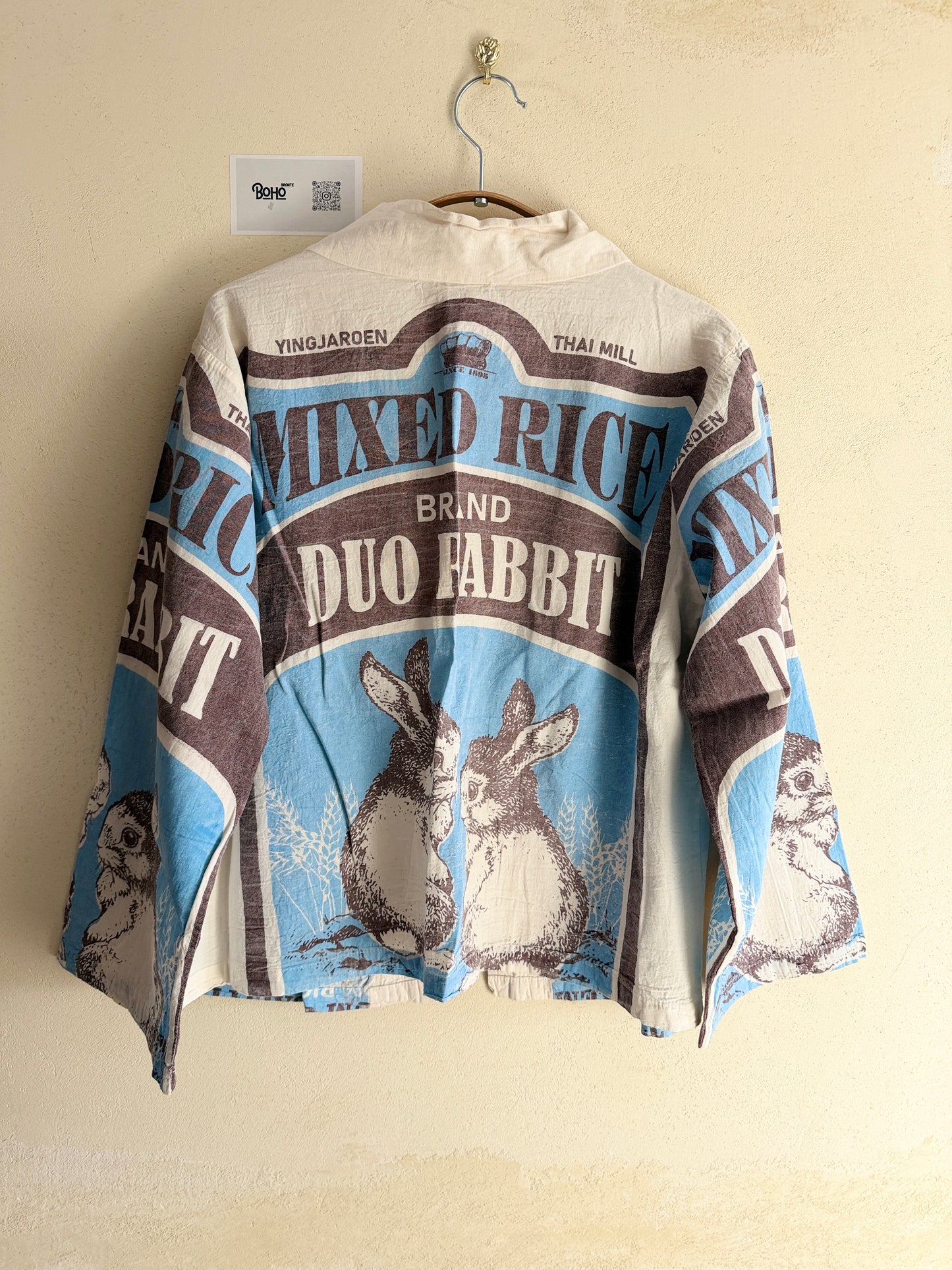 Thai Cotton Kimono Jacket – Vintage multi Prints