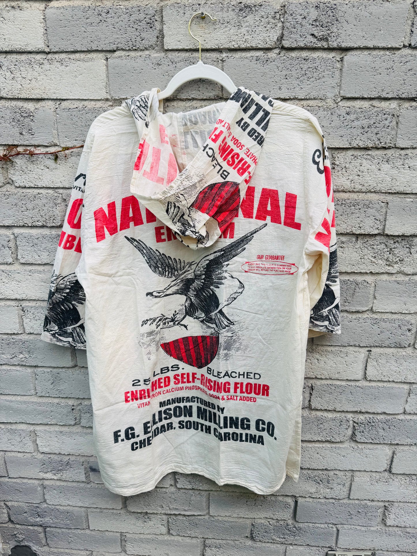 Thailand Vintage Sack Hooded Coat – Mixed Print Collection