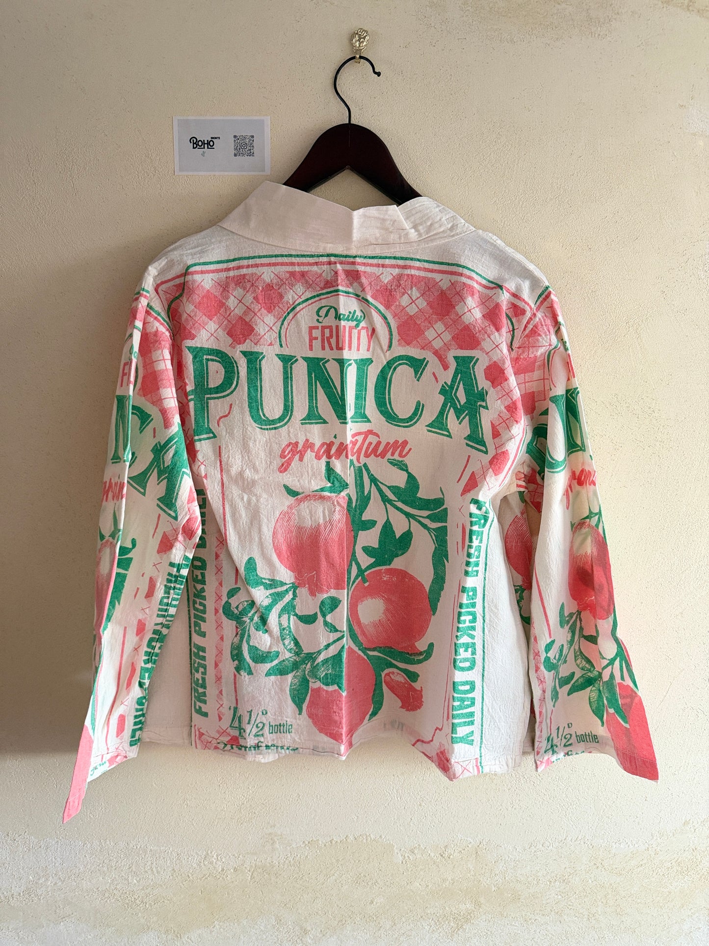 Thai Cotton Kimono Jacket – Vintage multi Prints