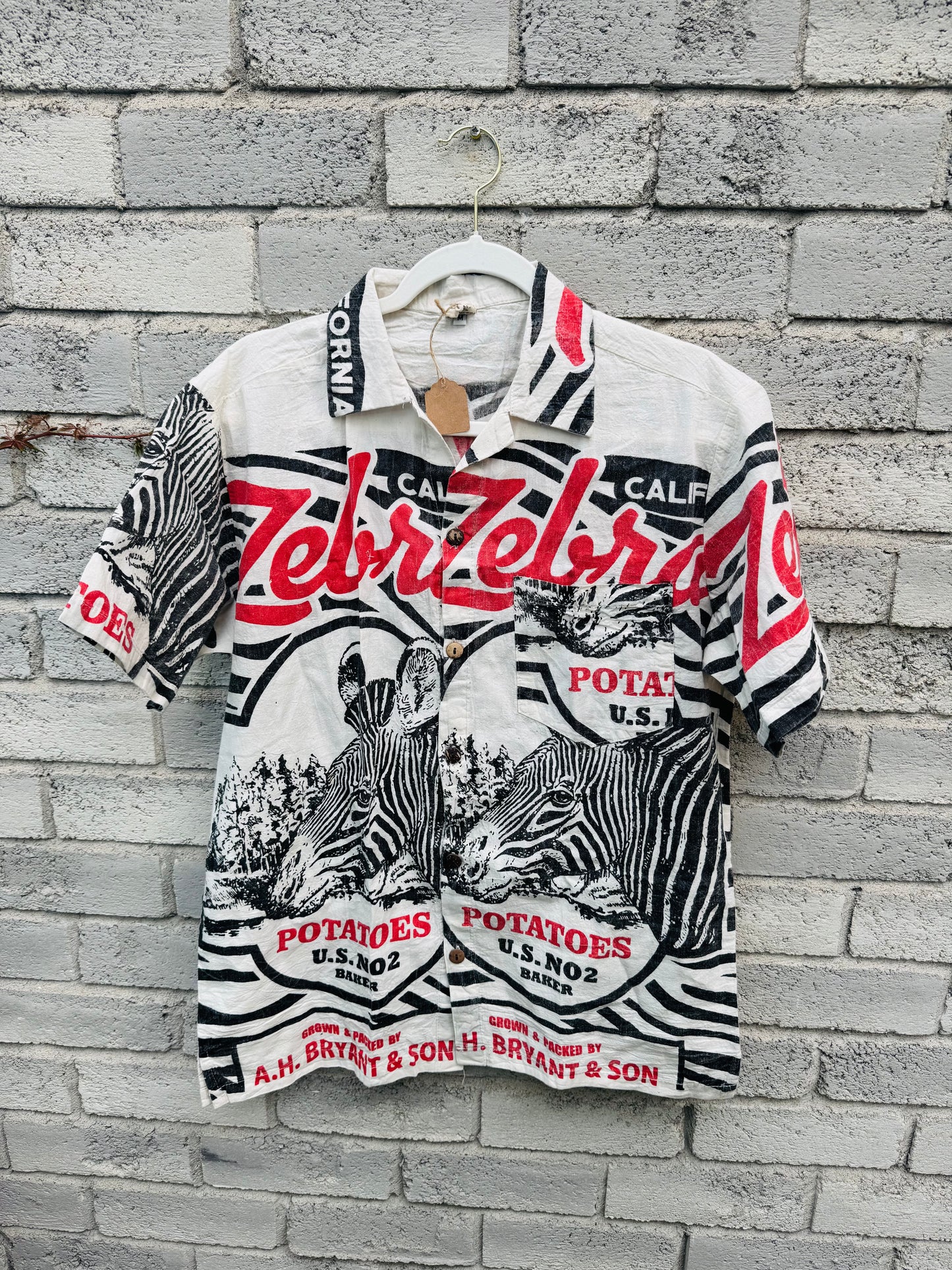 Muti Print Button-Up Shirts