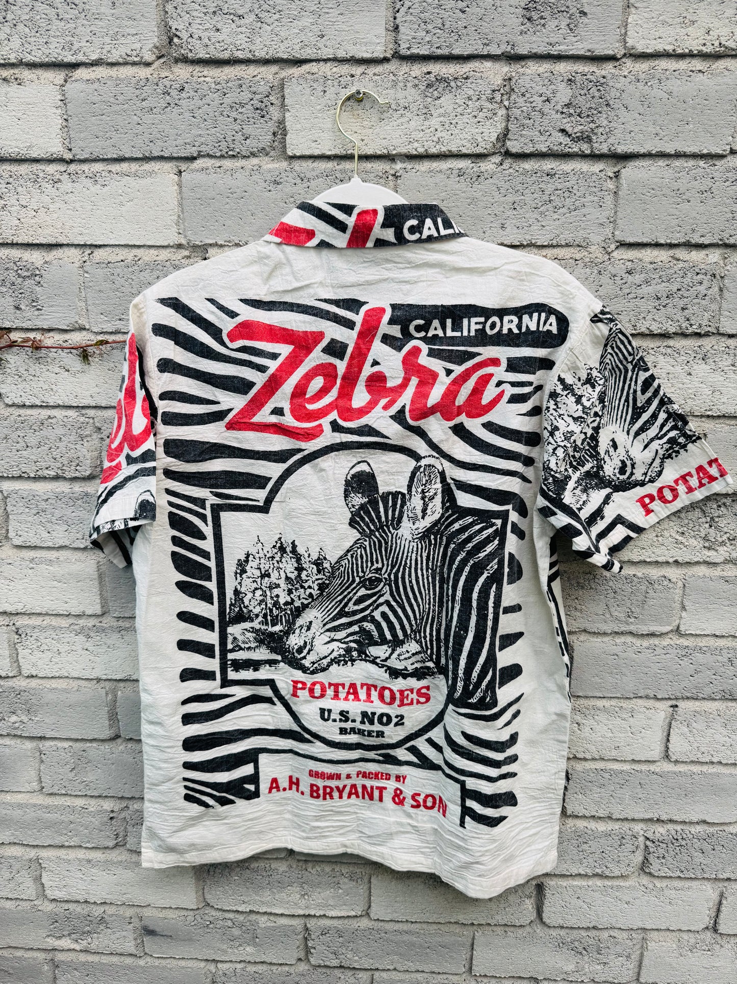 Muti Print Button-Up Shirts