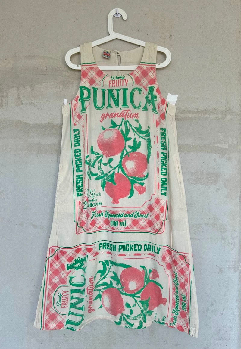 Vintage MIX Graphic Washed Cotton Dress
