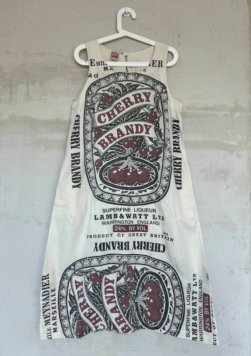 Vintage MIX Graphic Washed Cotton Dress