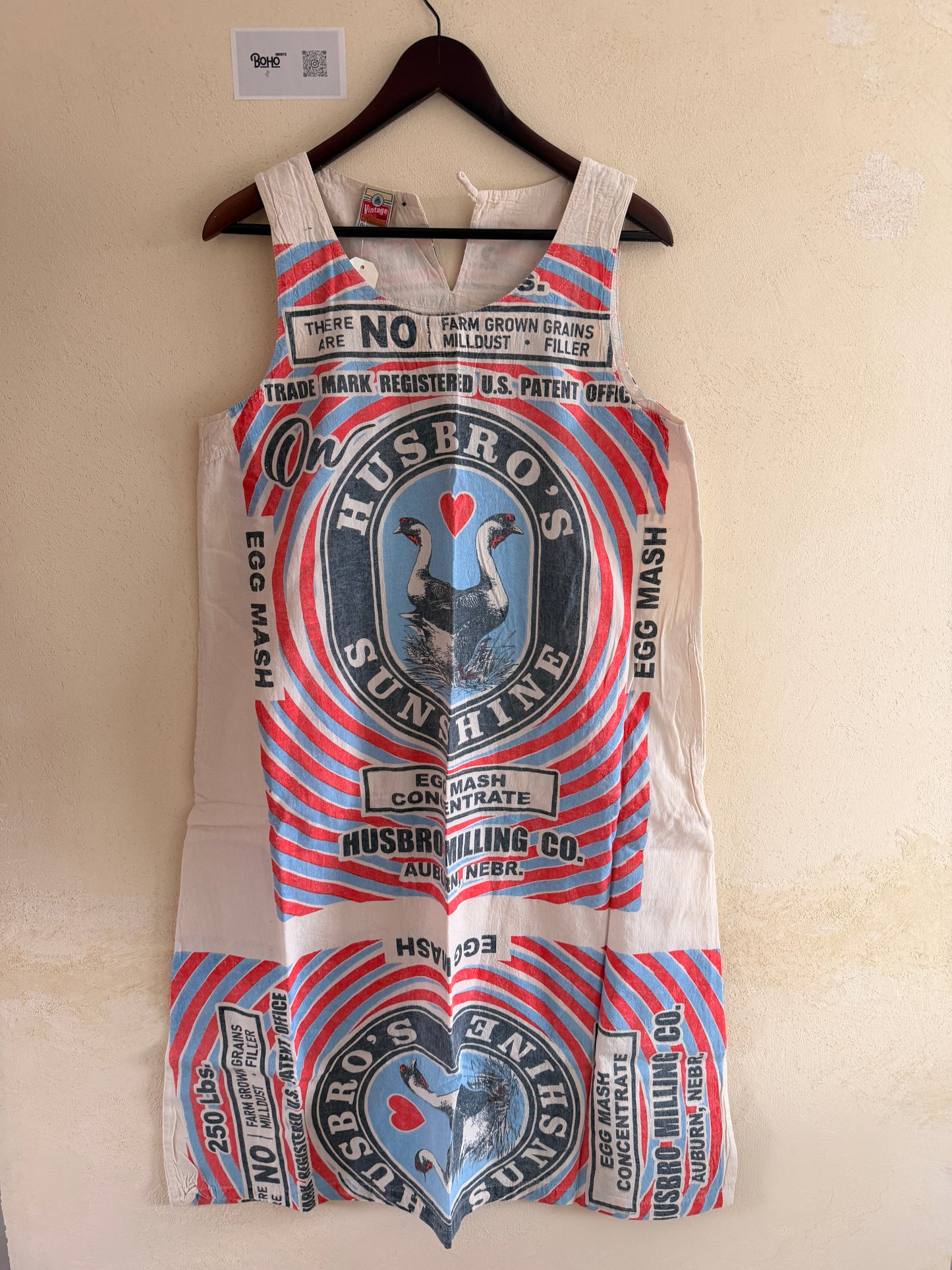 Vintage MIX Graphic Washed Cotton Dress