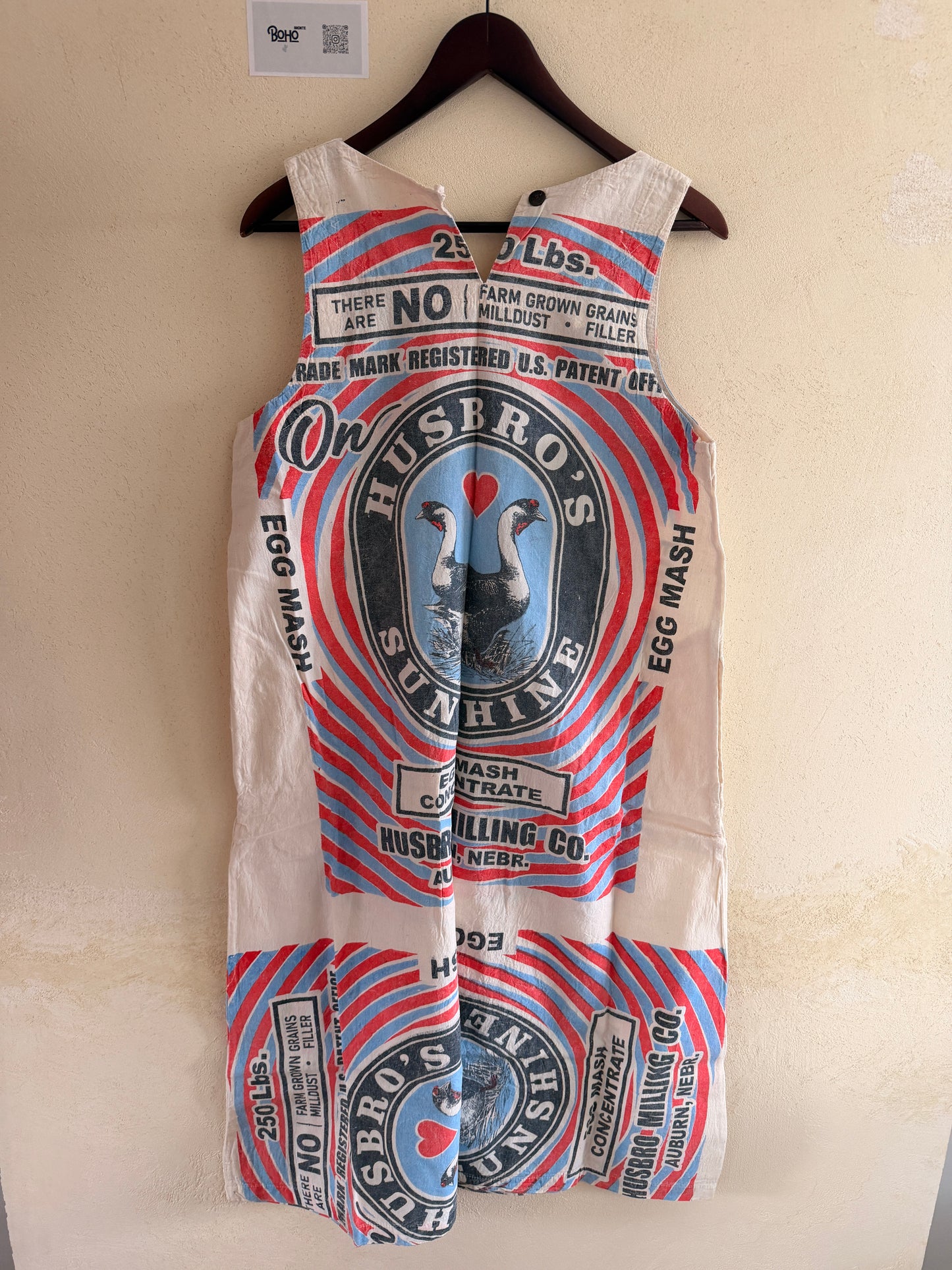 Vintage MIX Graphic Washed Cotton Dress