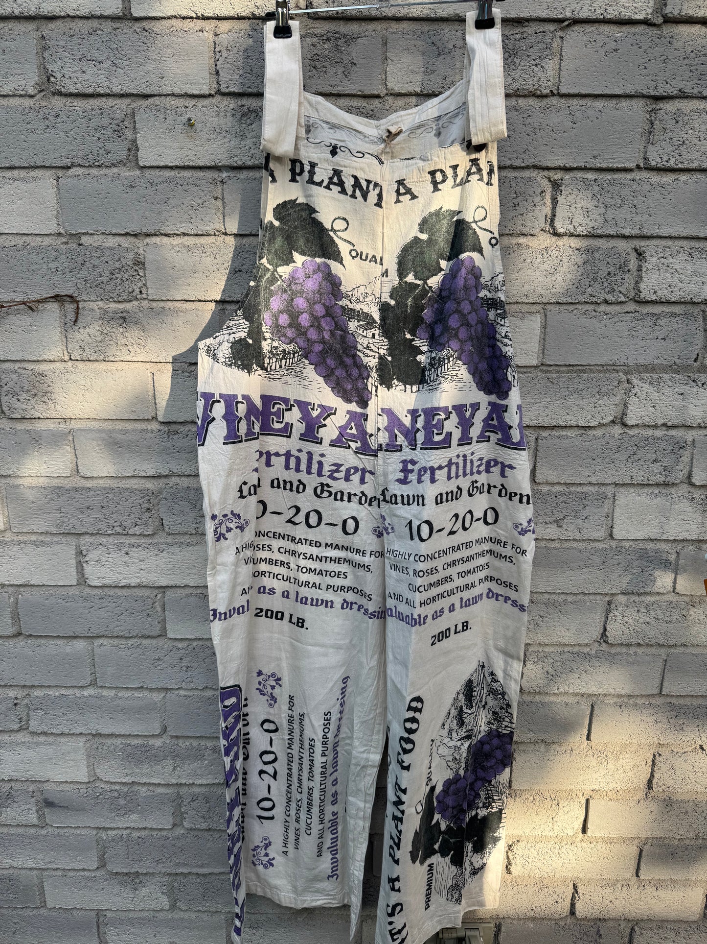 Mixed Prints Washed Cotton Overalls – Oversized