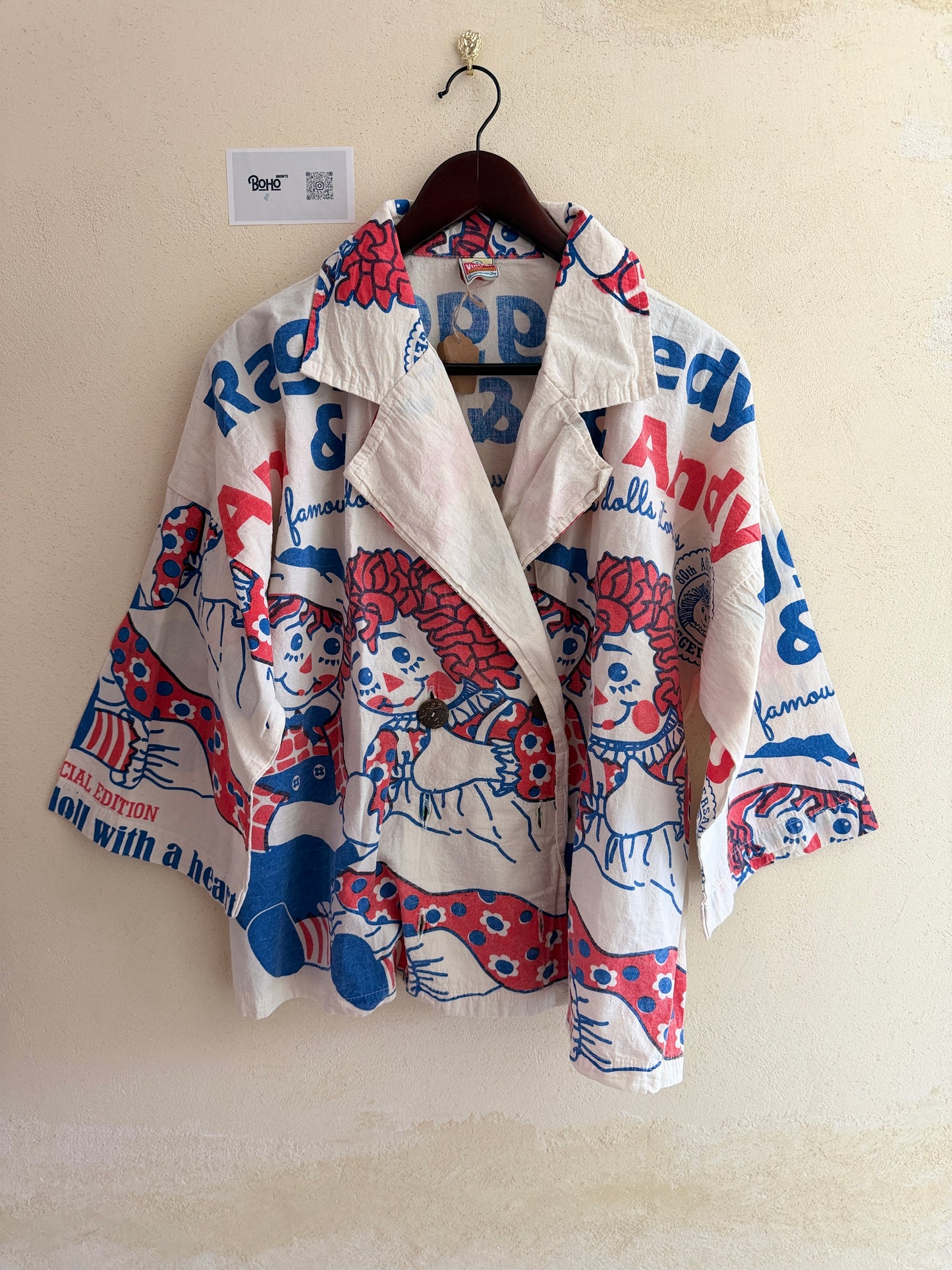 Thailand Vintage Sack Jacket – Heritage Feed Print Collection